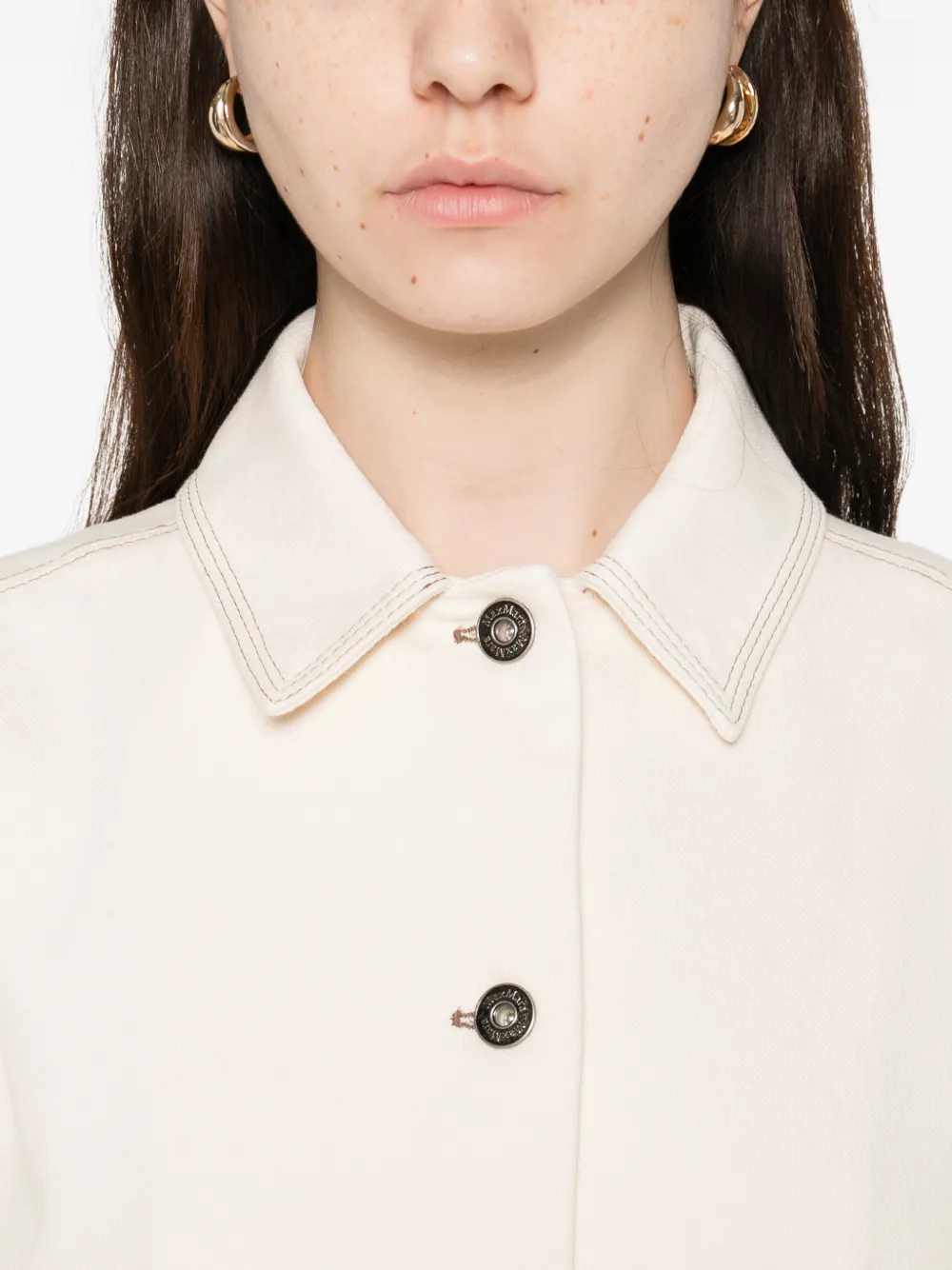 Max Mara Women Nettare Denim Jacket MAX MARA