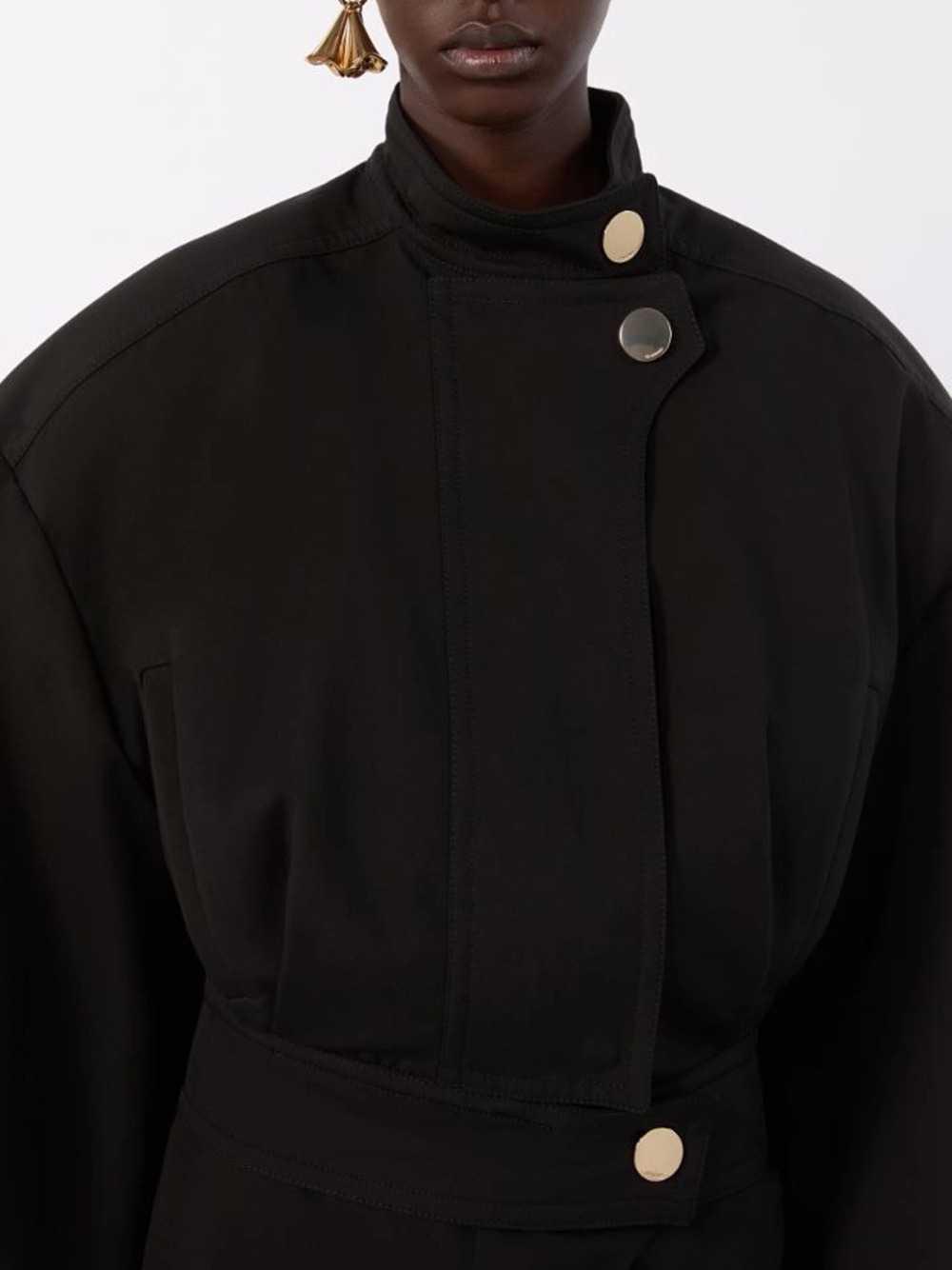 Sportmax Women Oversized Cotton Bomber Jacket - Black SPORTMAX