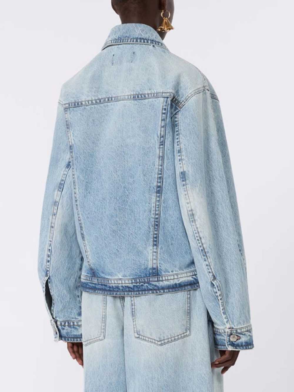 Sportmax Women Two-Piece Denim Jacket - Midnight Blue SPORTMAX