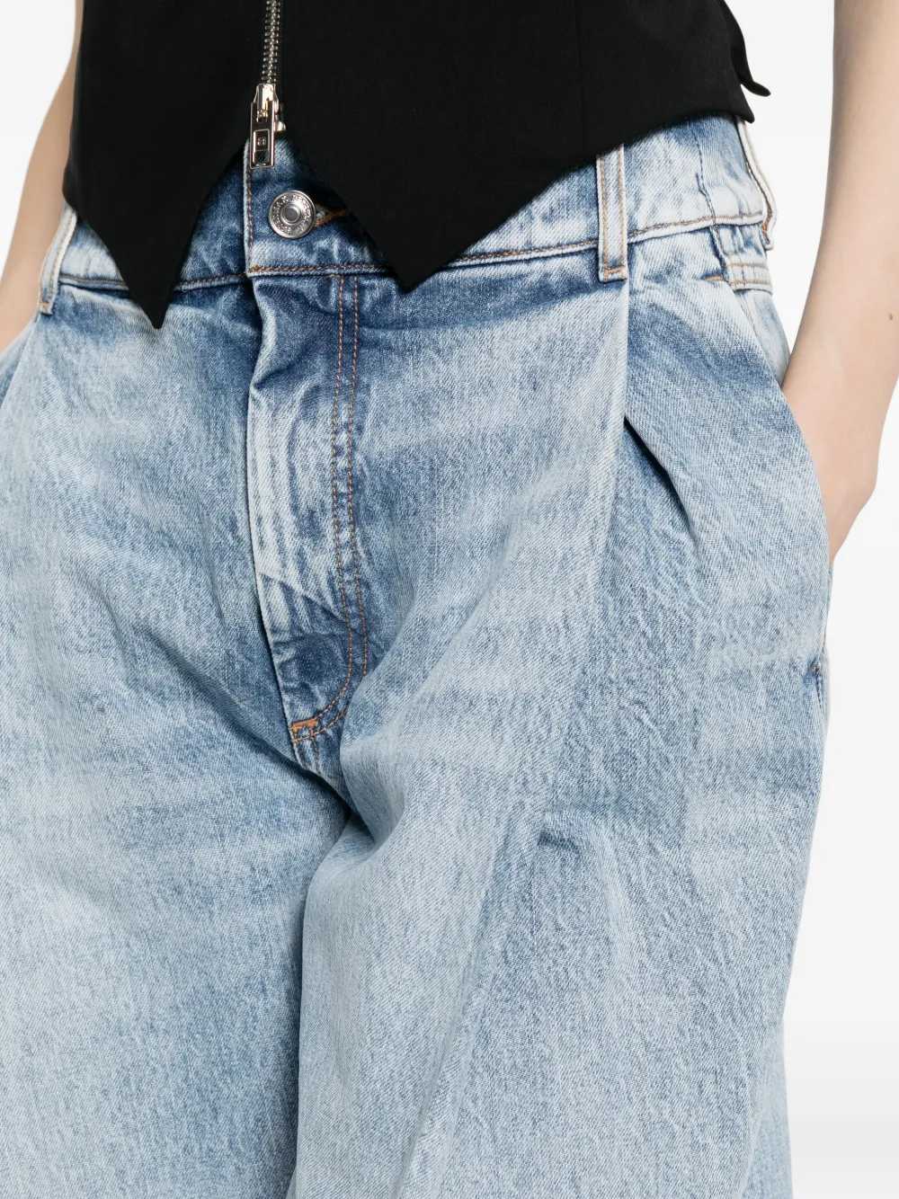 Sportmax Women Pleated Jeans SPORTMAX