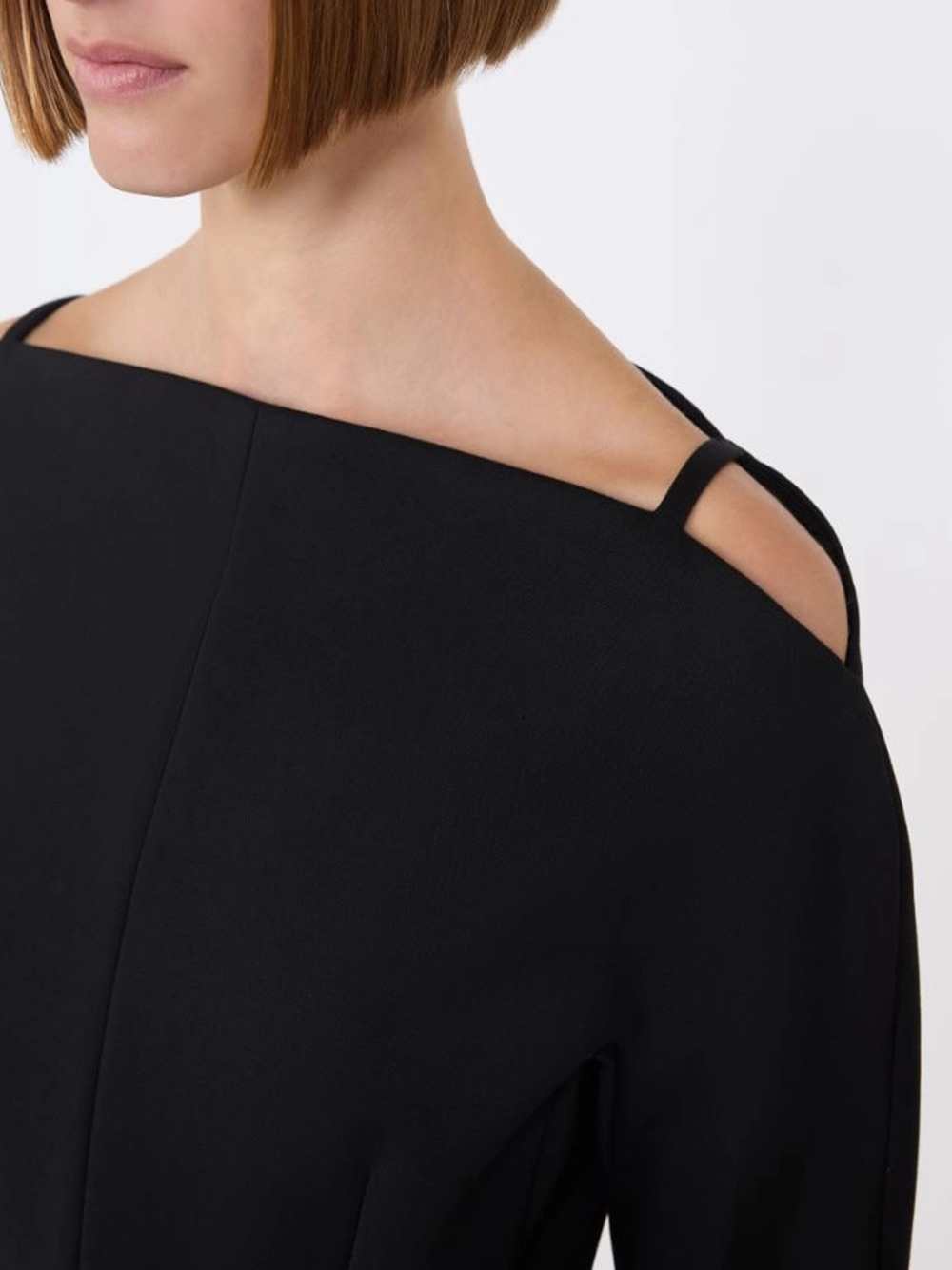 Sportmax Women Short, Fitted Cady Dress - Black SPORTMAX