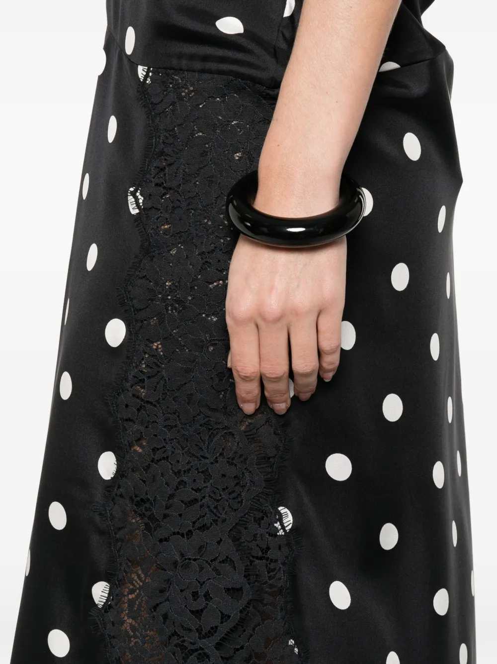 Sportmax Women Long Polka Dot Dress SPORTMAX