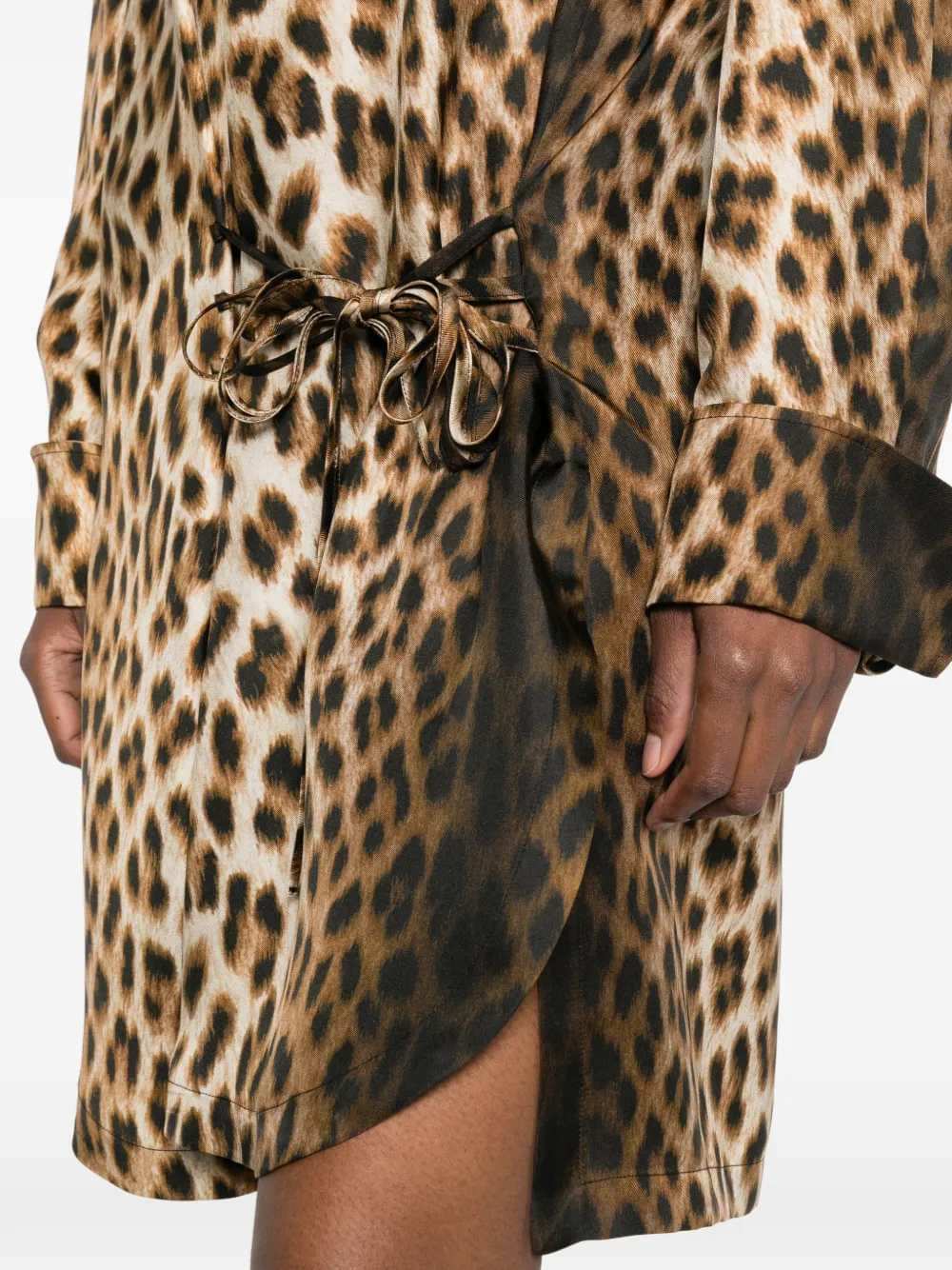 Sportmax Women Leopard Midi Dress SPORTMAX