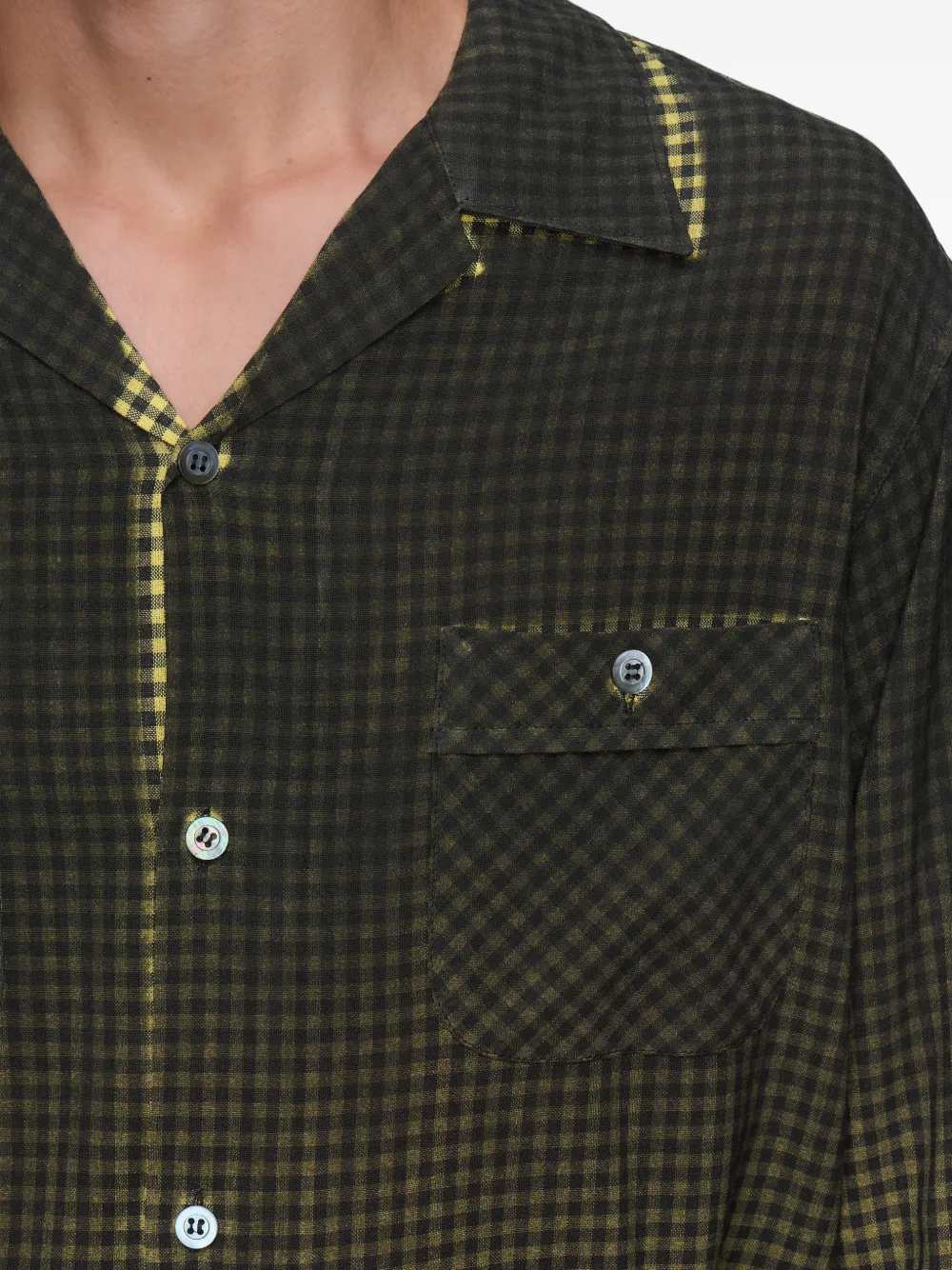 Maison Margiela Women Plaid Shirt MAISON MARGIELA