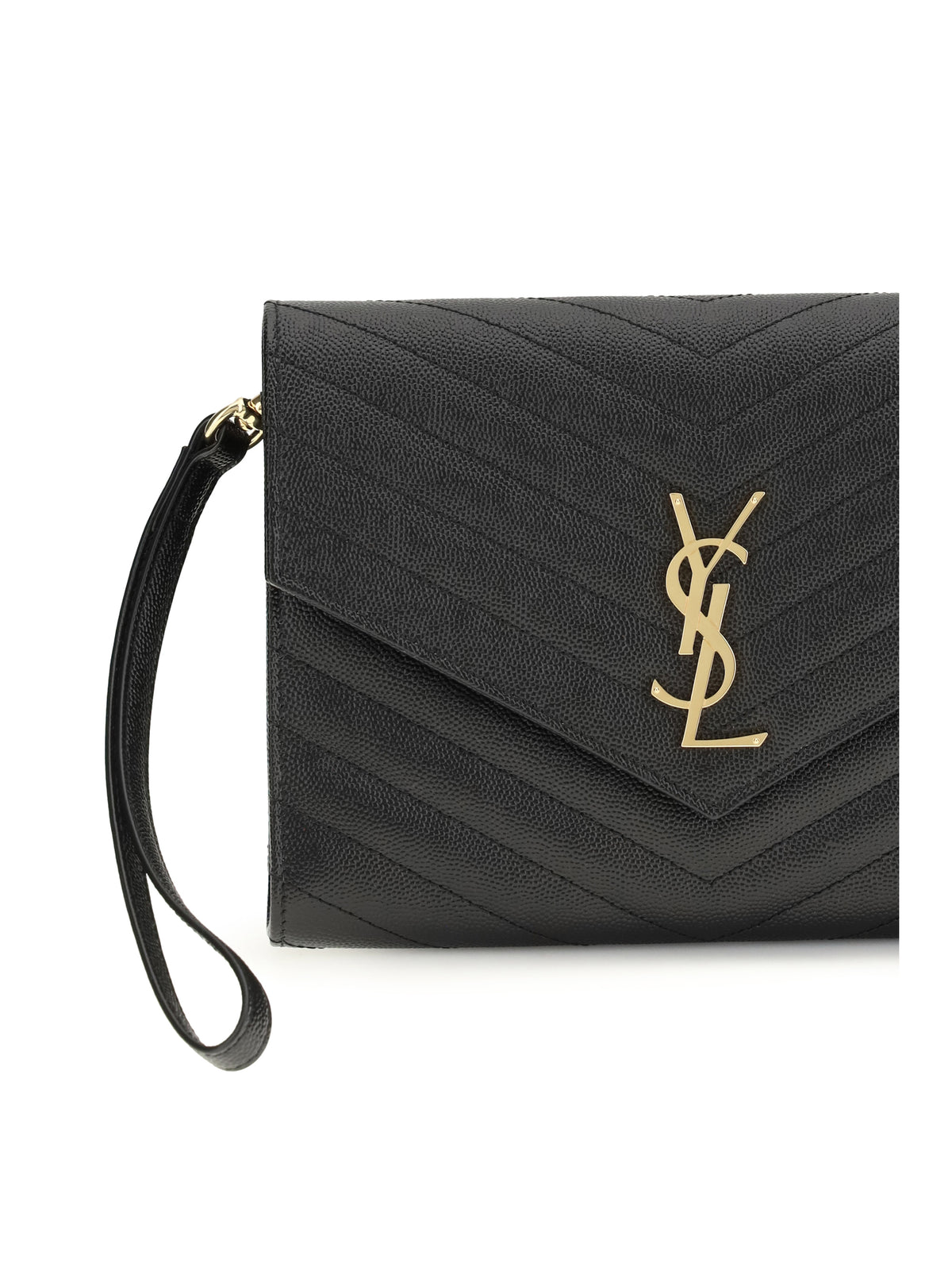 Saint Laurent Women Leather Clutch SAINT LAURENT