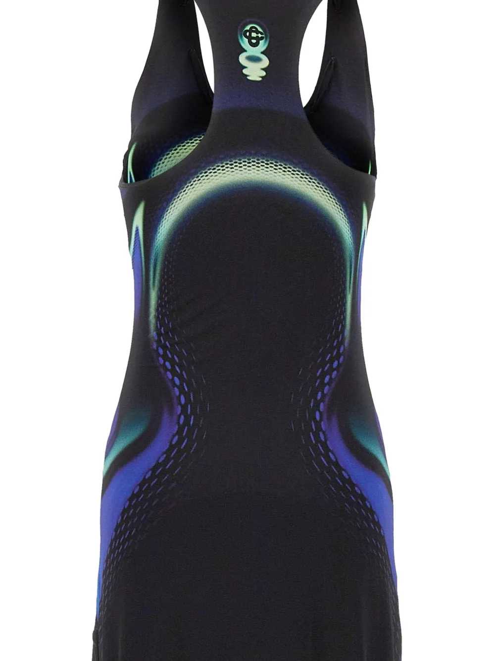 Casablanca Women Sporchid Slinky Midi Dress CASABLANCA