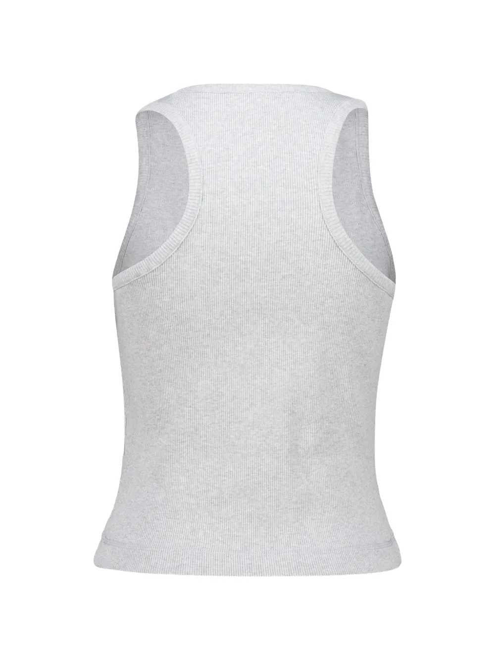 Casablanca Women Ribbed Tank Top With Logo Print CASABLANCA