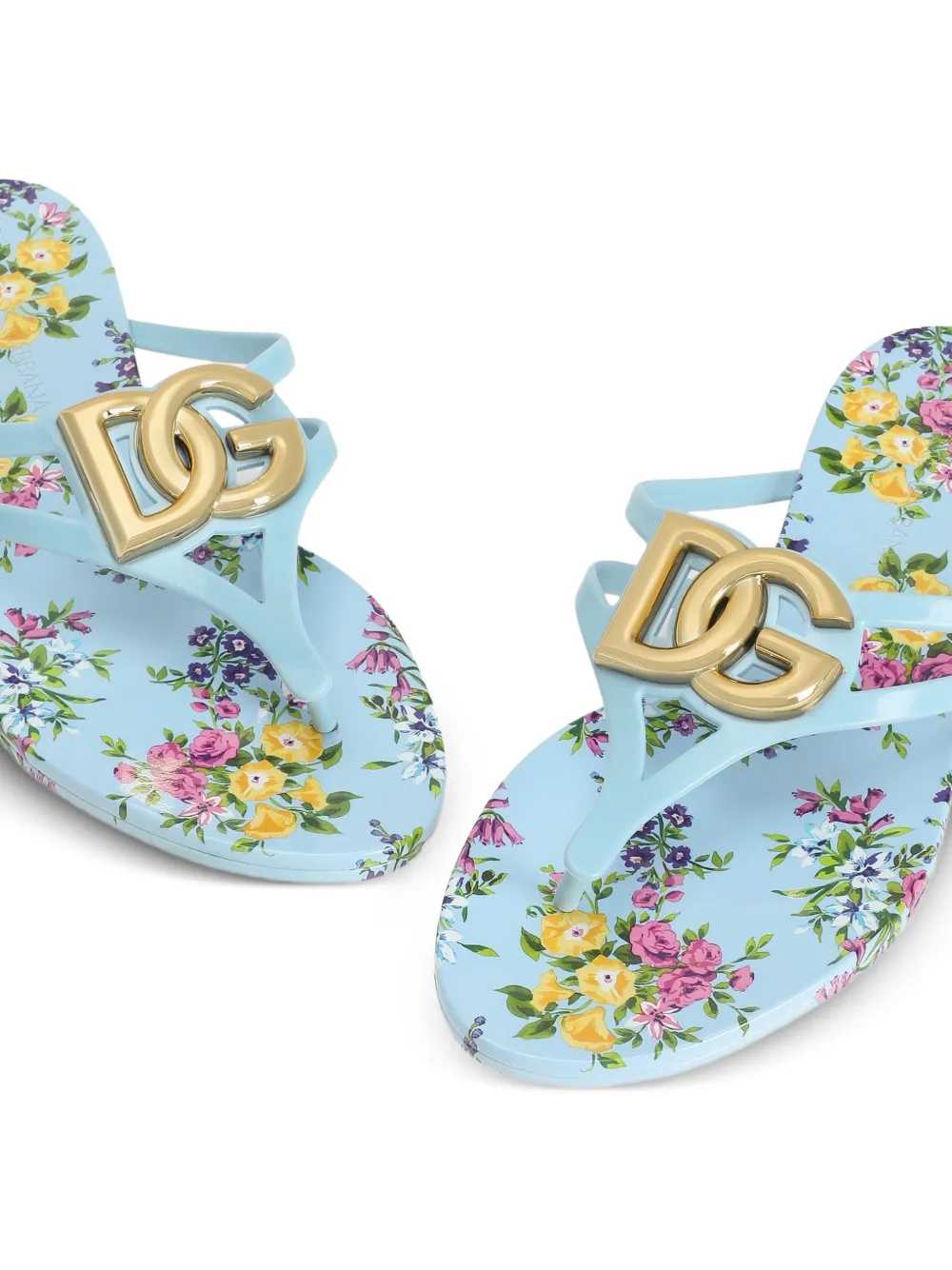Dolce & Gabbana Women Floral Flip-Flops DOLCE & GABBANA