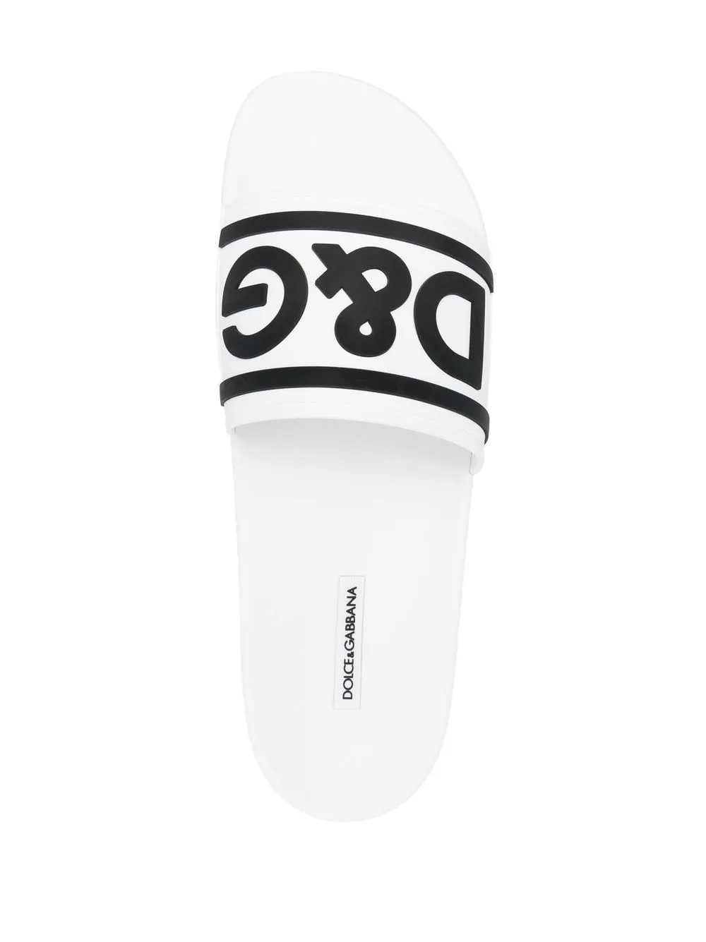 Dolce & Gabbana Men Rubber Slide Sandals DOLCE & GABBANA