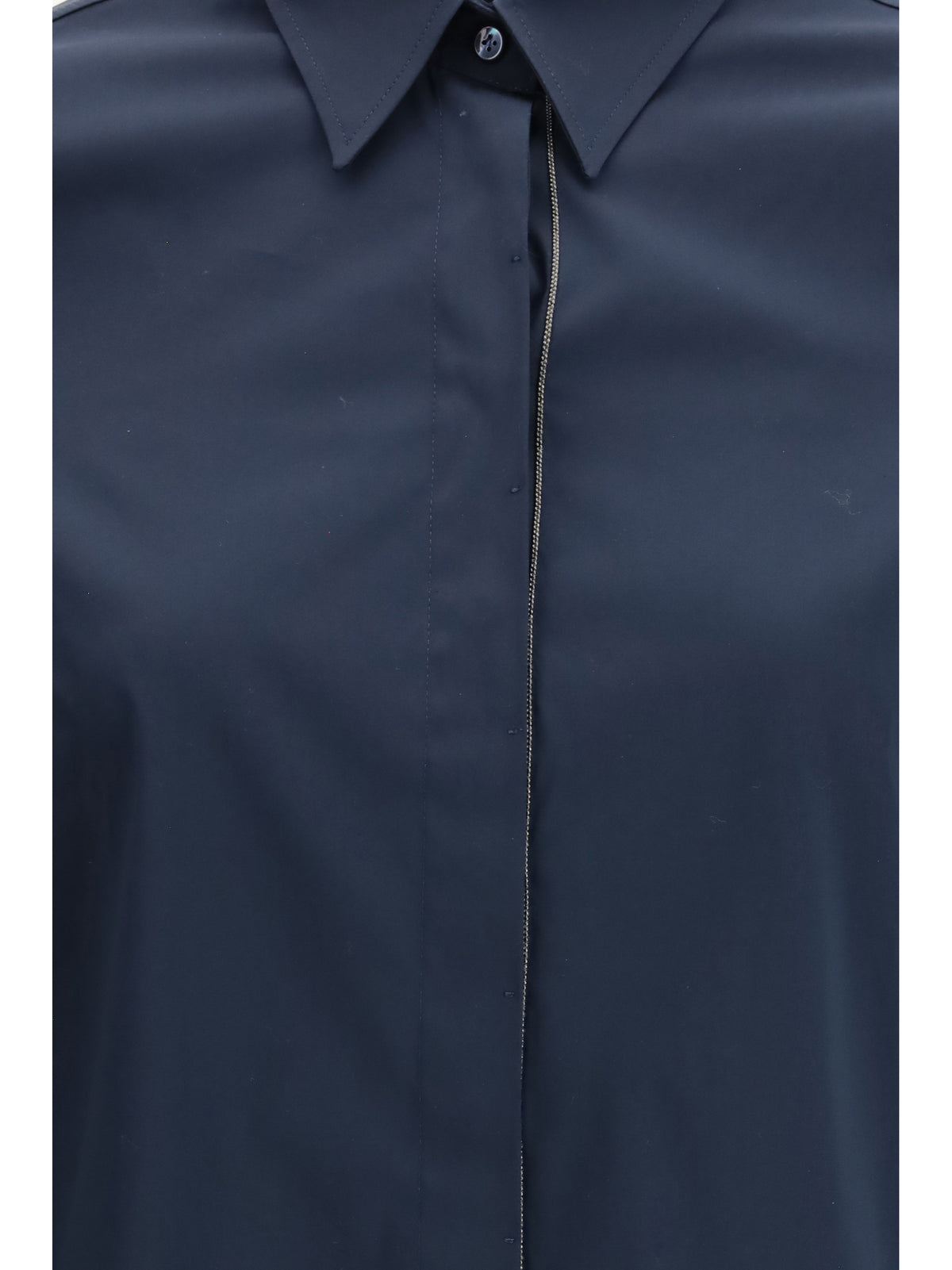 Brunello Cucinelli Women Shirt With Embellishments