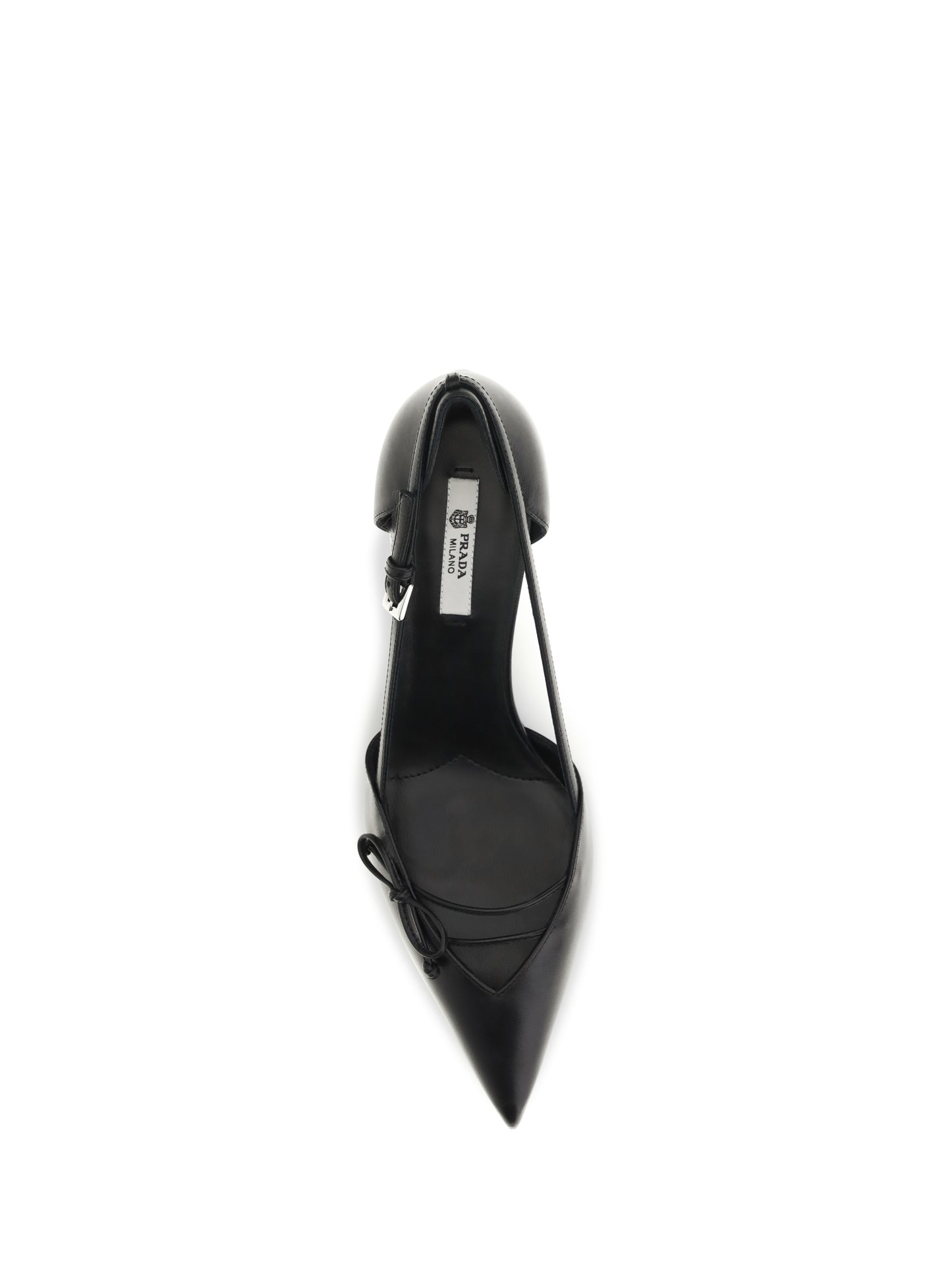 Prada Women Side-Cut Leather Pumps PRADA