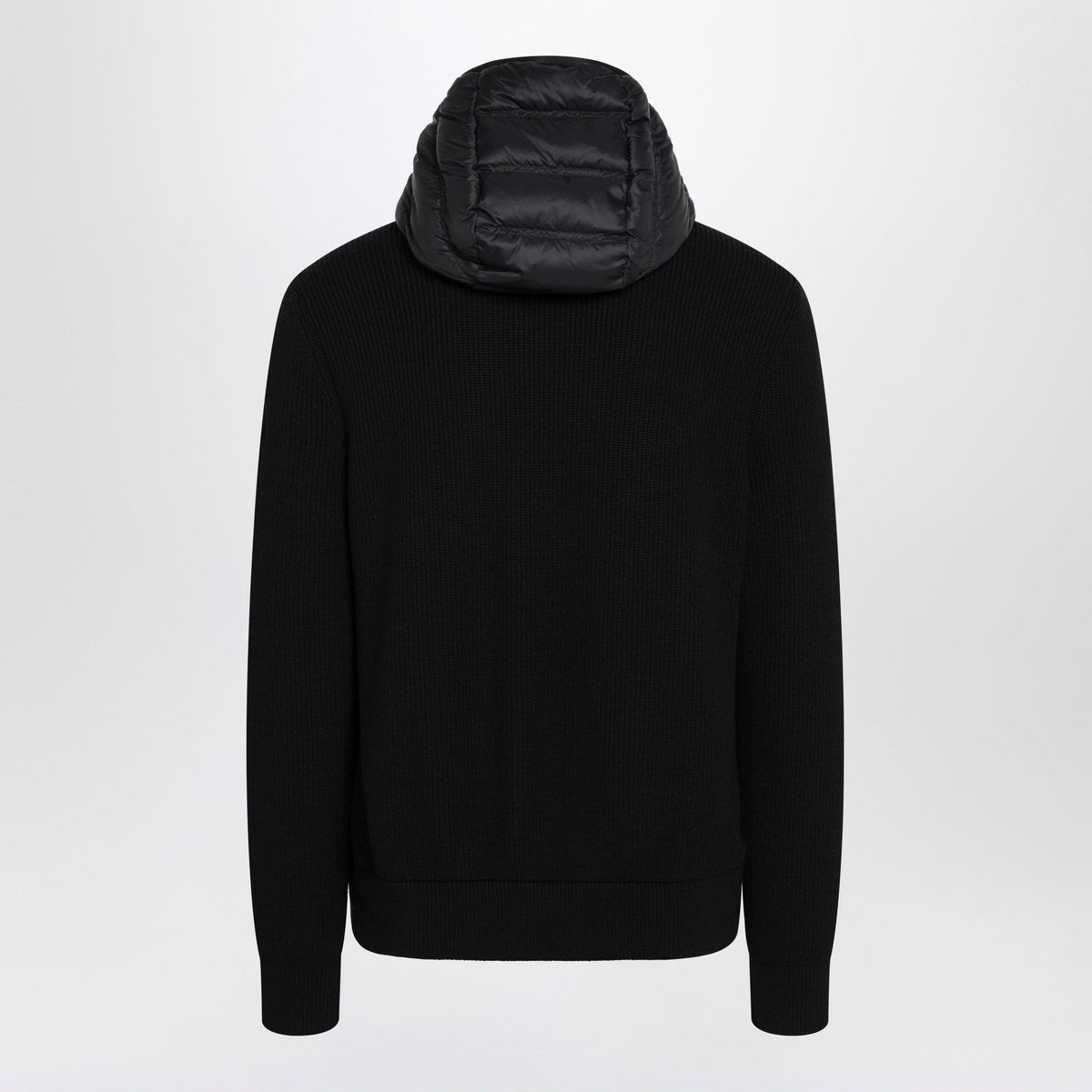 Moncler Black Padded Hooded Cardigan Men MONCLER