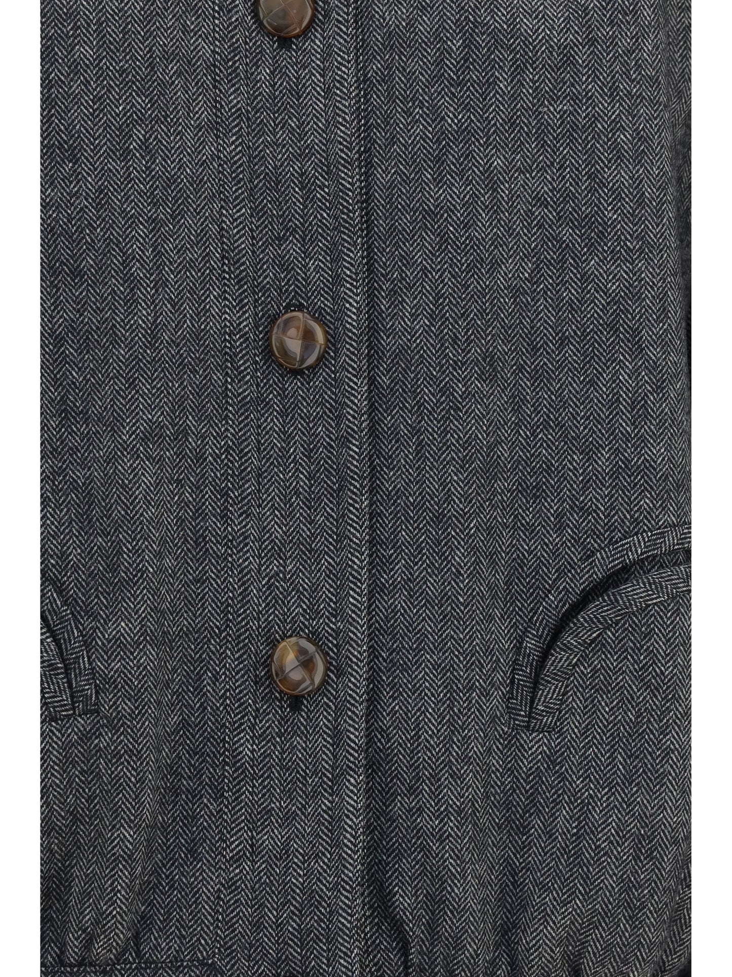 Blazè Milano Women Coiba Herringbone Wool Blend Jacket BLAZE MILANO
