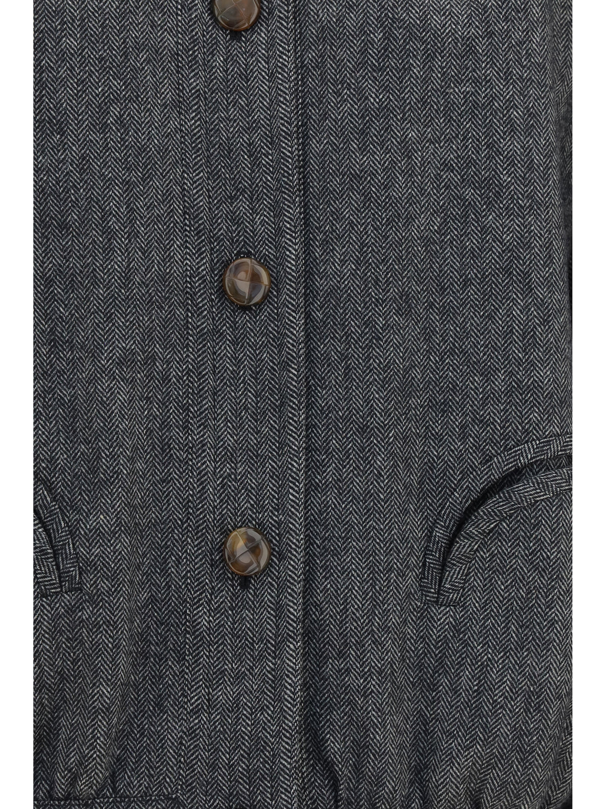 Blazè Milano Women Coiba Herringbone Wool Blend Jacket BLAZE MILANO