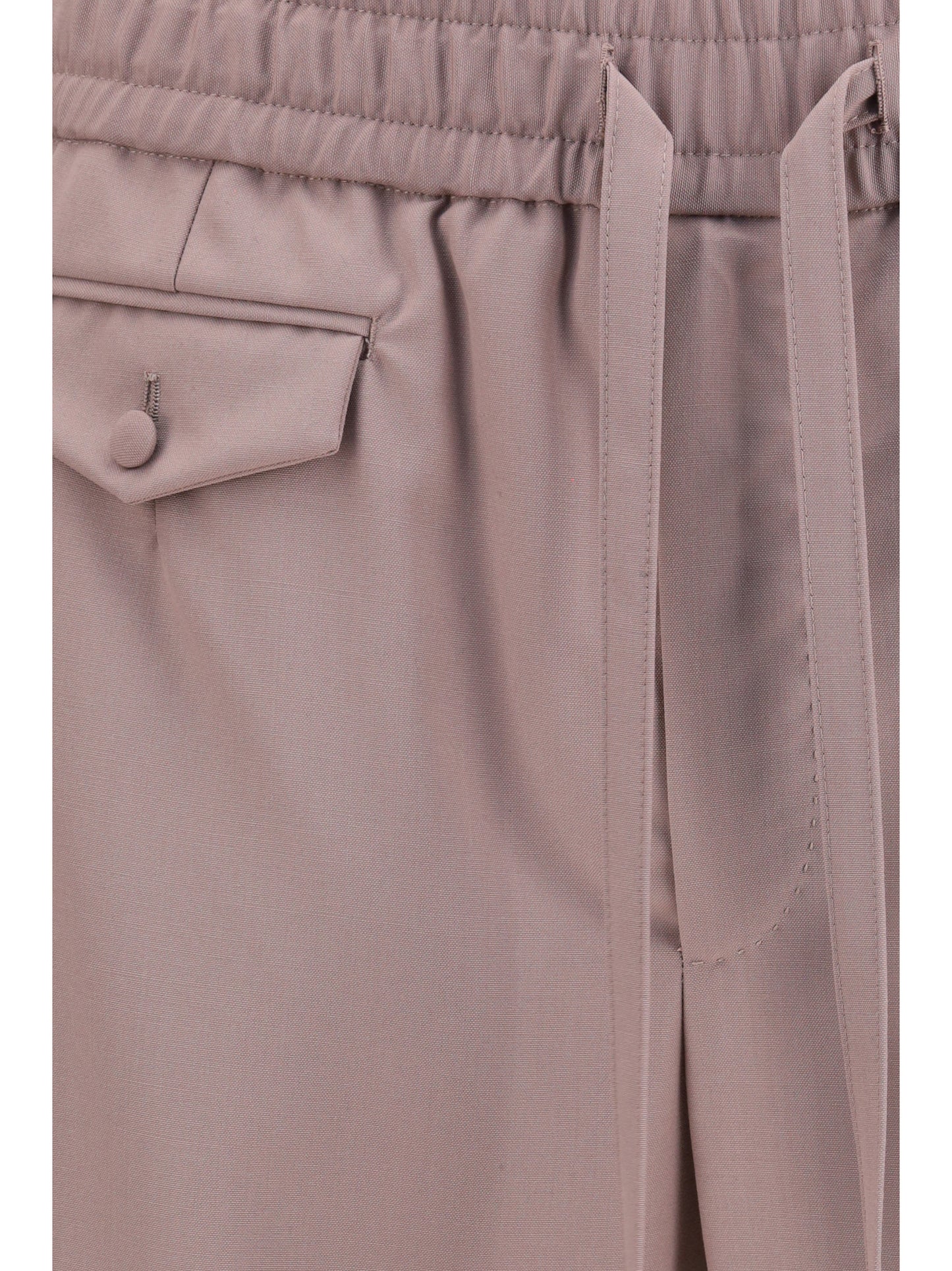 Dolce & Gabbana Men Wool Jogging Pants DOLCE & GABBANA