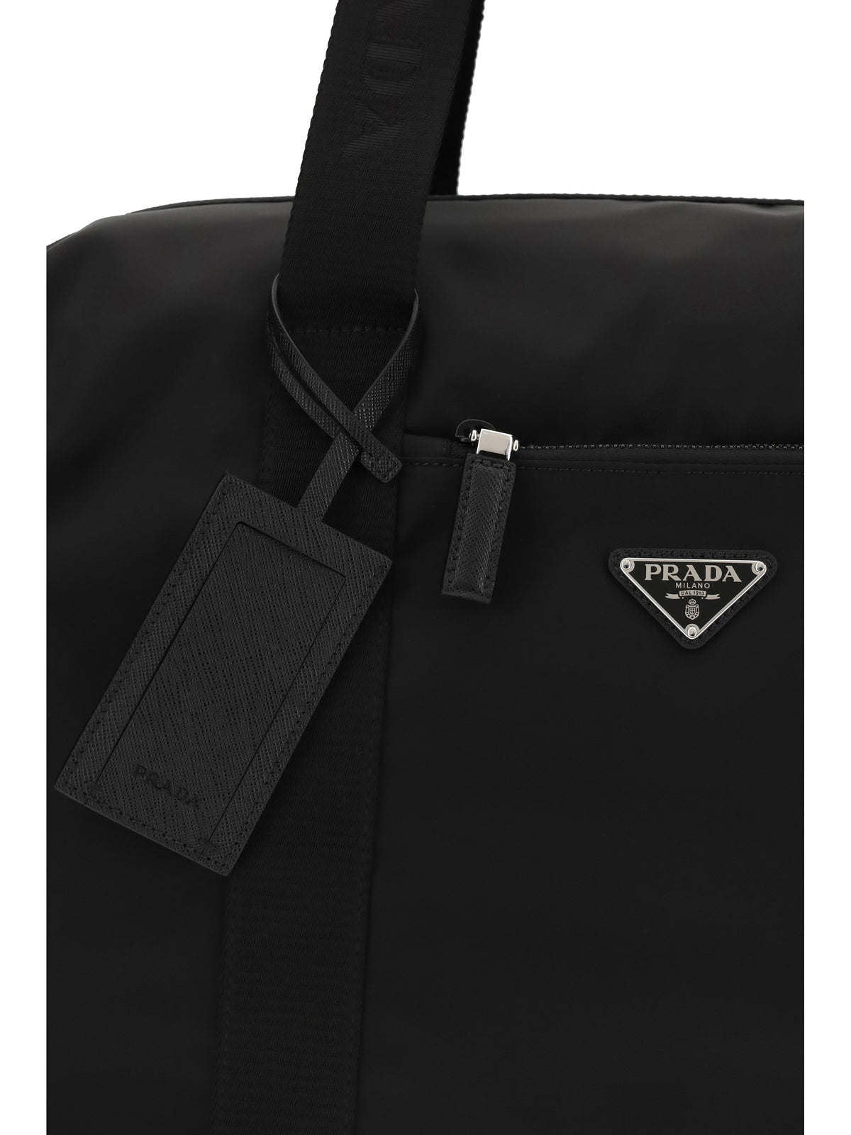 Prada Men Travel Bag In Re-Nylon And Saffiano PRADA