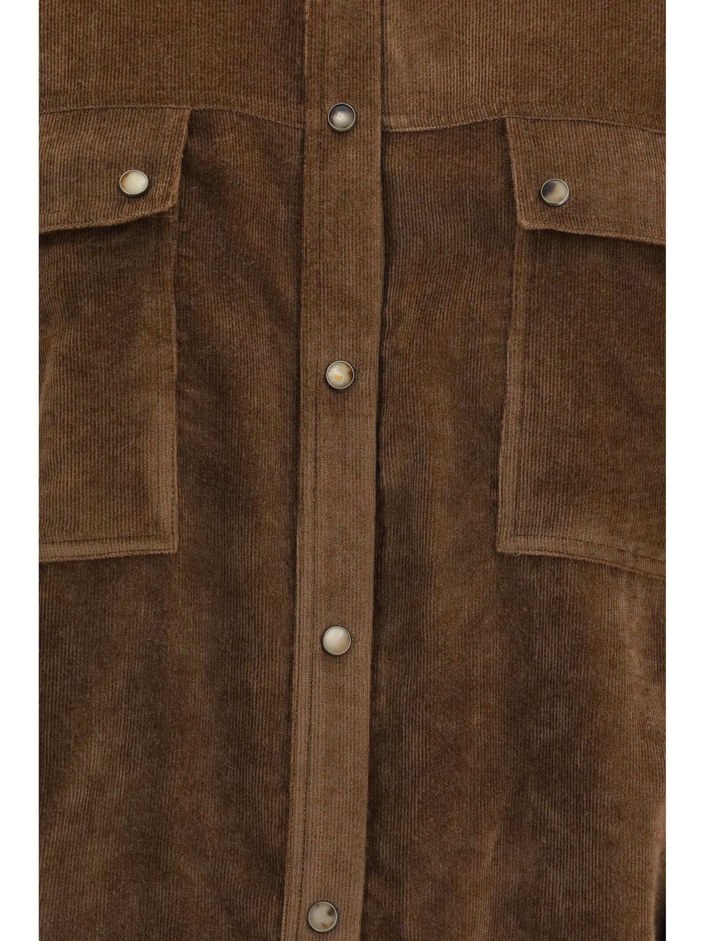 Brunello Cucinelli Women Corduroy Shirt BRUNELLO CUCINELLI
