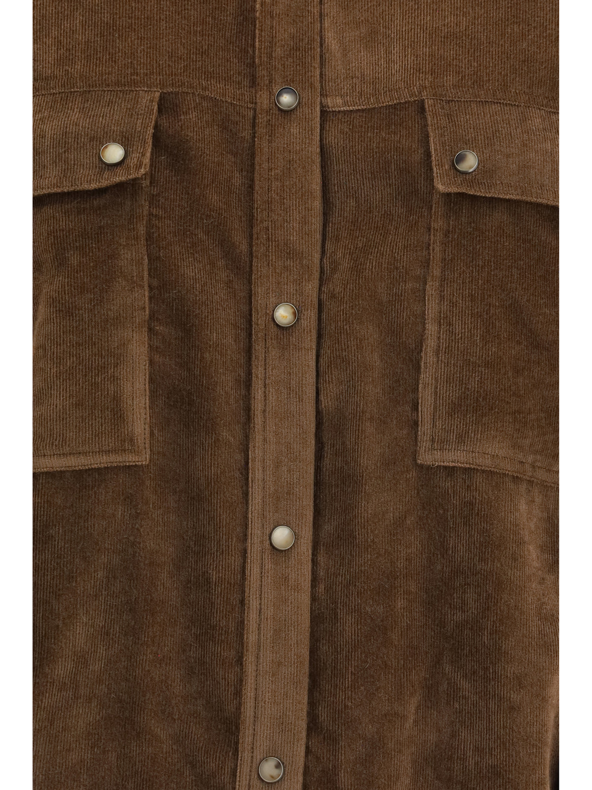 Brunello Cucinelli Women Corduroy Shirt BRUNELLO CUCINELLI