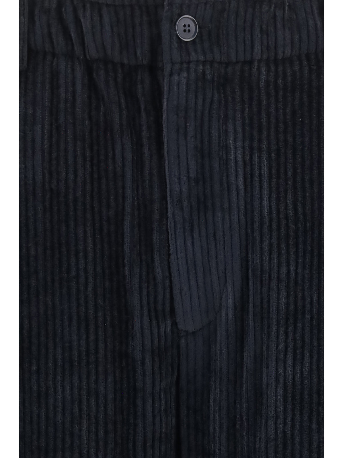 Giorgio Armani Men Wide-Leg Ribbed Viscose Velvet Pants GIORGIO ARMANI