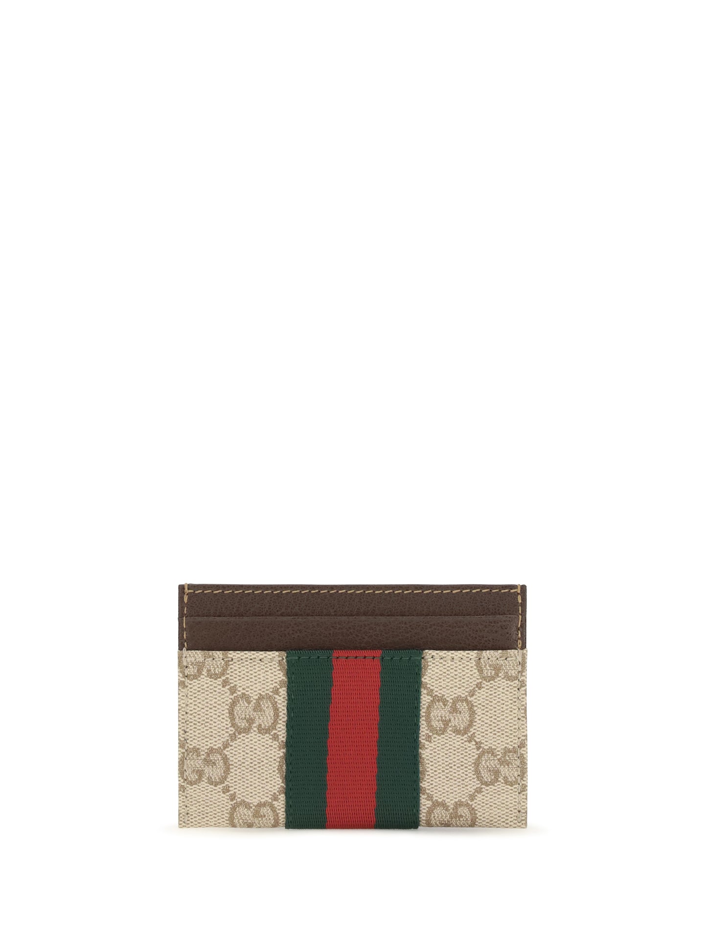 Gucci Women Card Holder With Web Stripe GUCCI