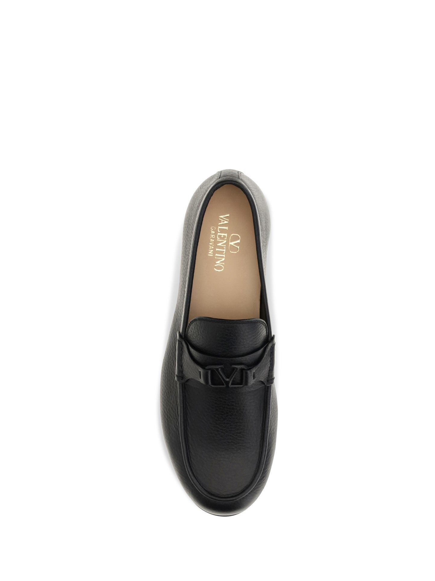 Valentino Garavani Men Vlogo Signature Loafers In Deer Leather VALENTINO GARAVANI