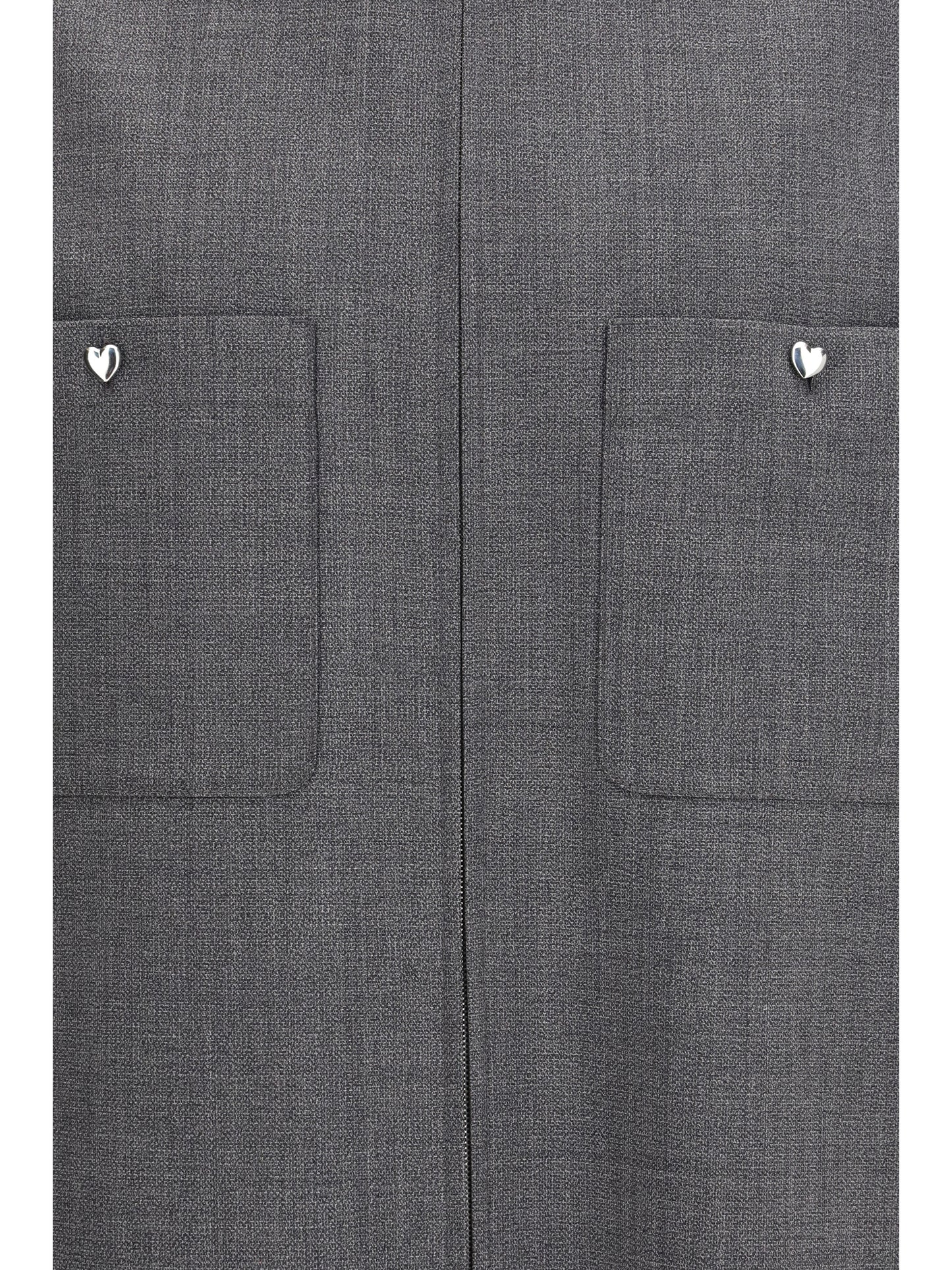 Valentino Men Mouliné Wool Shirt Jacket VALENTINO