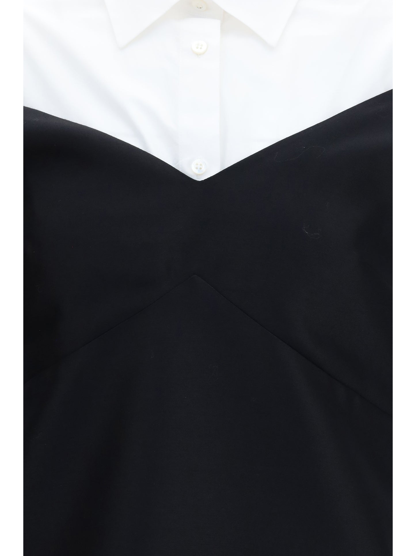Balenciaga Women Hybrid Shirt Dress BALENCIAGA