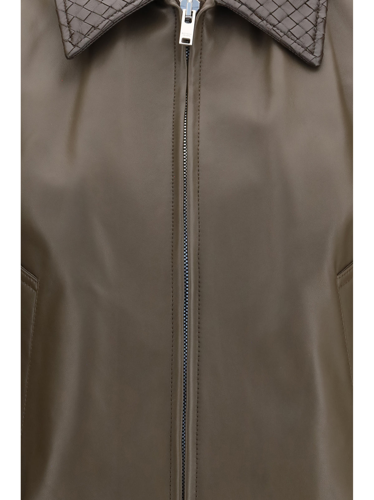 Bottega Veneta Women Glossy Leather Jacket BOTTEGA VENETA