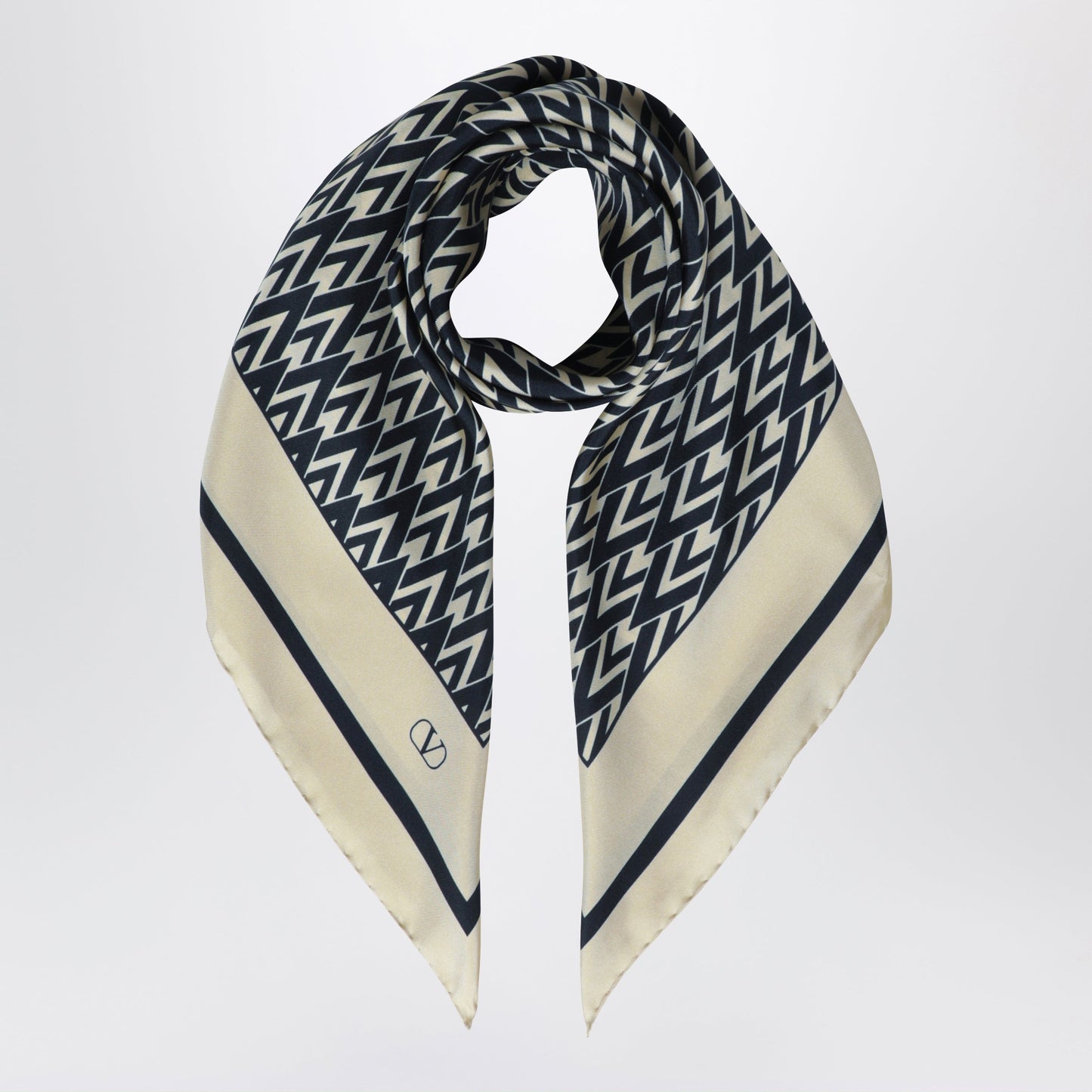 Valentino Garavani Toute La V Silk Scarf Women VALENTINO GARAVANI