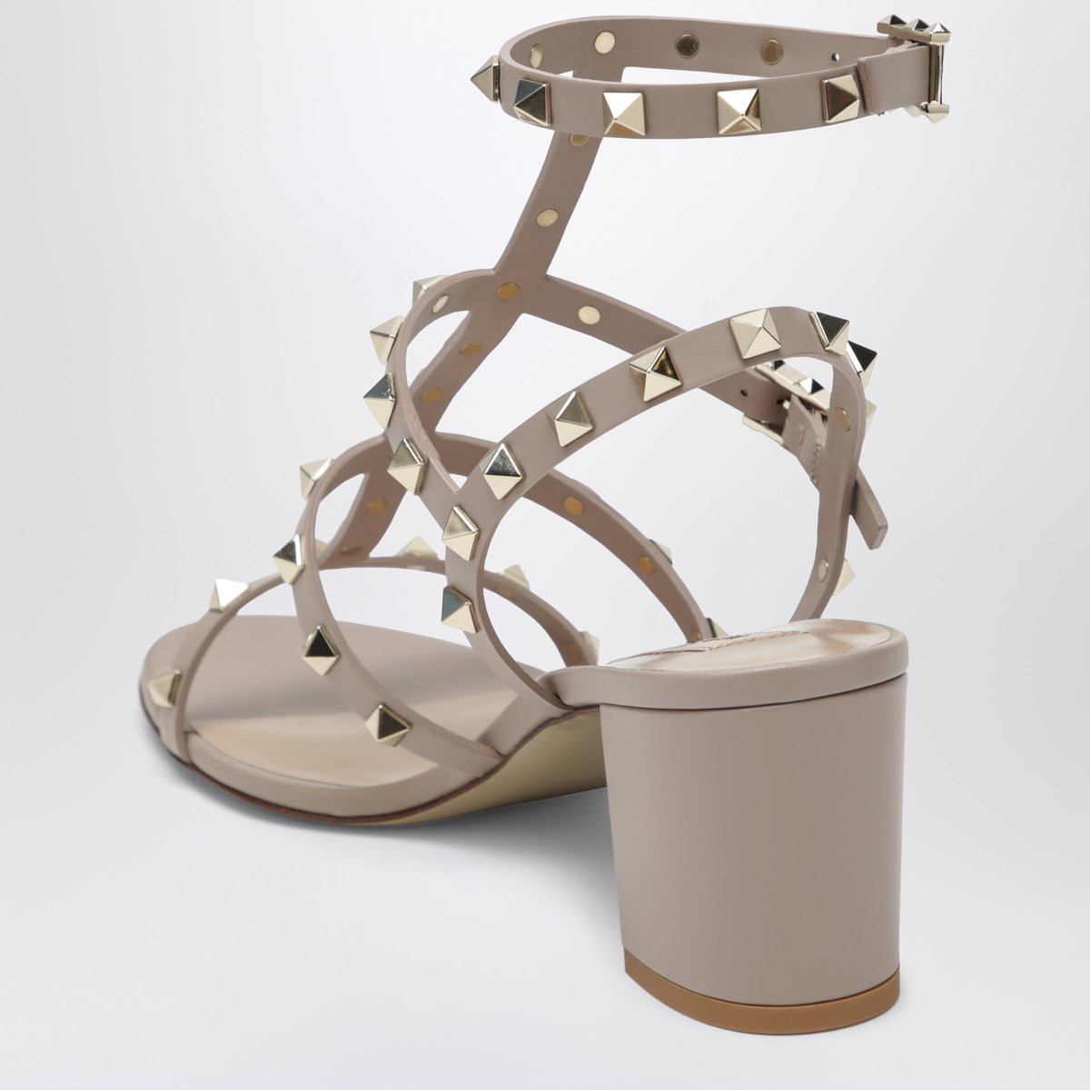Valentino Garavani Rockstud Sandals With Blush-Colored Straps Women VALENTINO GARAVANI