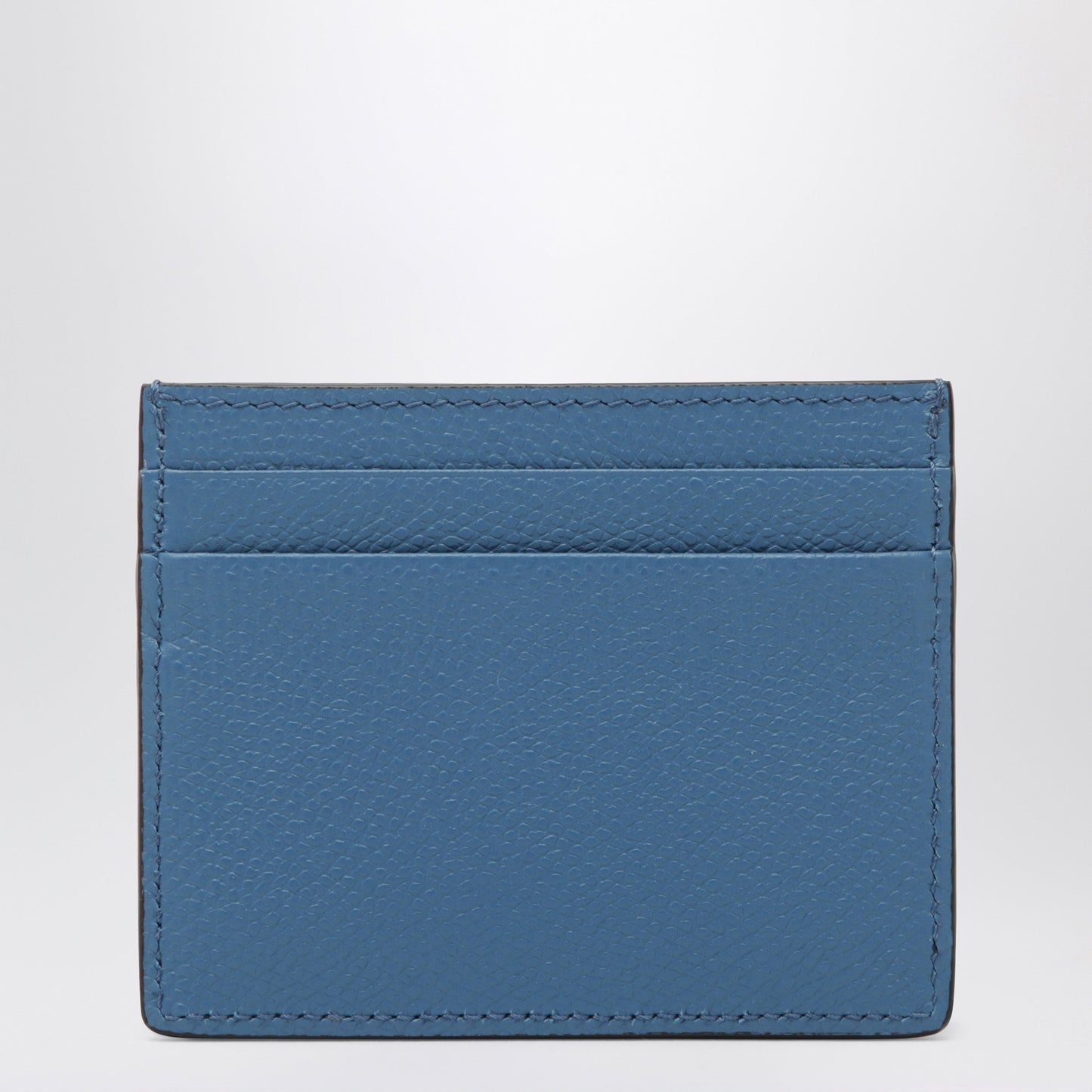 Valentino Garavani Ultramarine Leather Card Holder Men VALENTINO GARAVANI