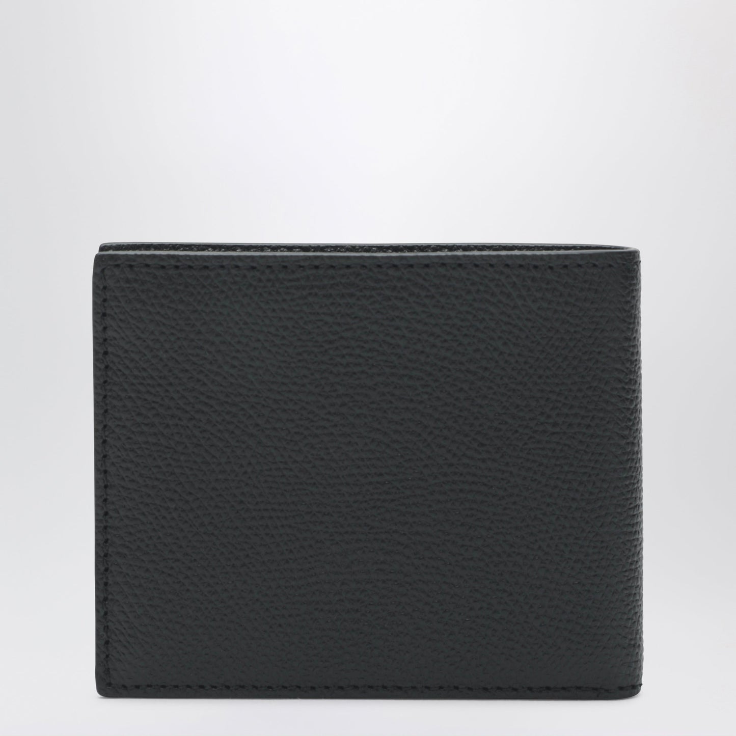 Valentino Garavani Black Vlogo Signature Bi-Fold Wallet Men VALENTINO GARAVANI