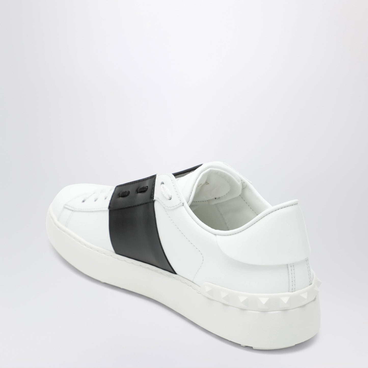 Valentino Garavani Open Sneakers In White/Black Men VALENTINO GARAVANI