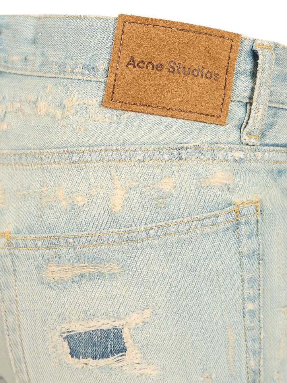 Acne Studios Men Repaired Effect Jeans - 2010M ACNE STUDIOS
