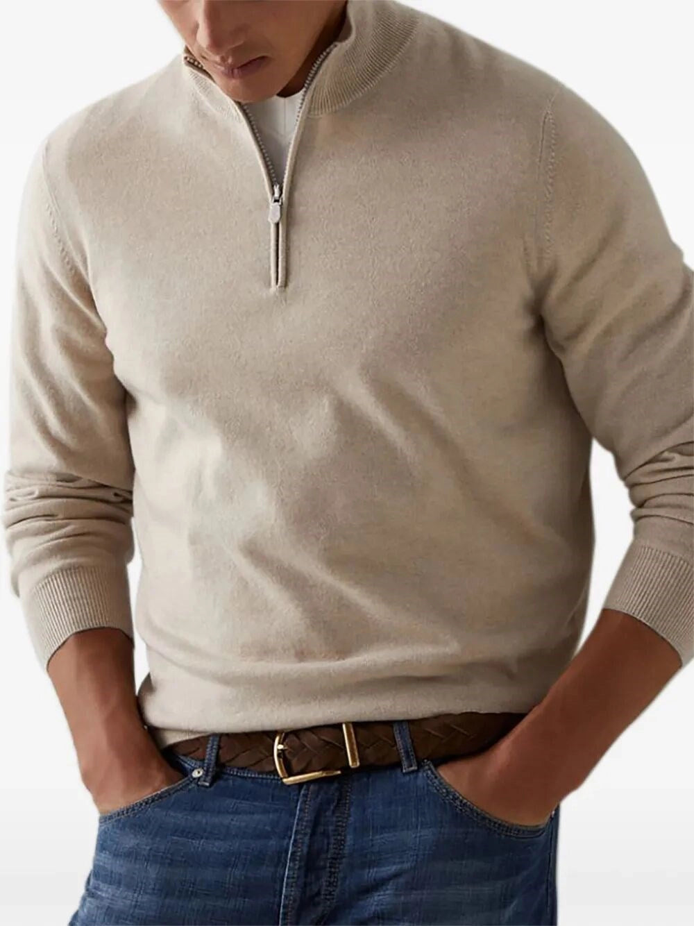 Brunello Cucinelli Men Cashmere Sweater BRUNELLO CUCINELLI