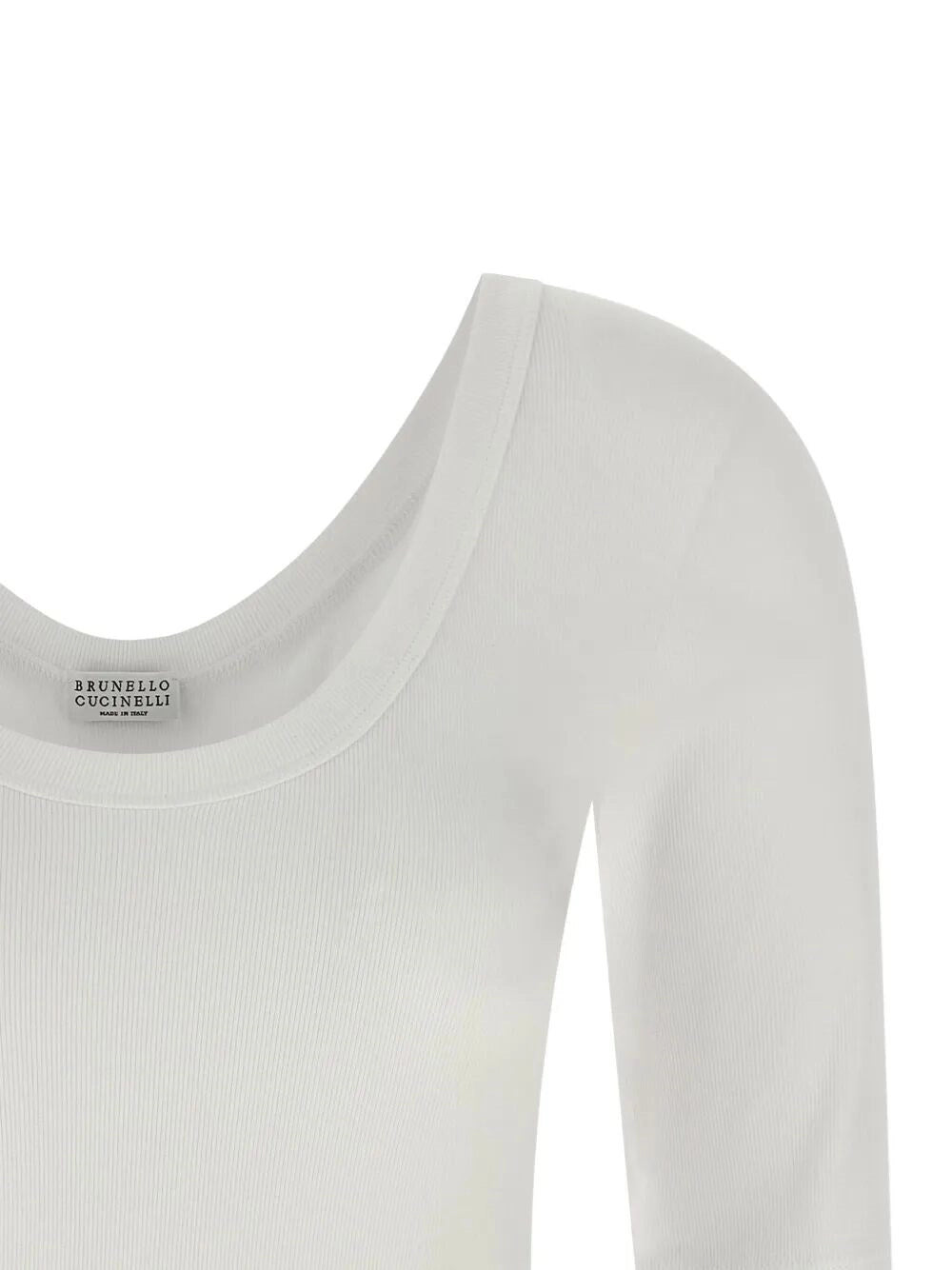 Brunello Cucinelli Women T-Shirt With Monili BRUNELLO CUCINELLI