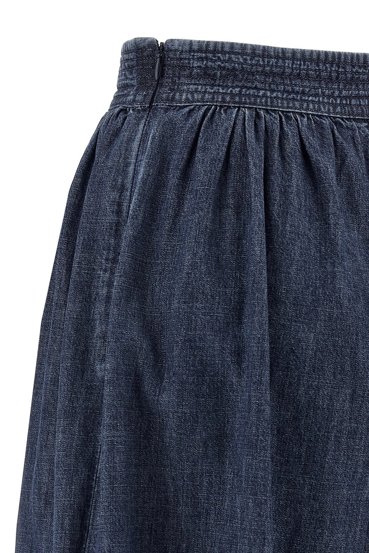 Valentino Garavani Women Valentino Garavani Denim Chambray Pants VALENTINO GARAVANI