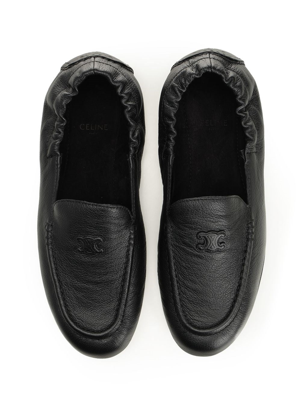 Celine Men Loafer With Triomphe Goatskin CELINE