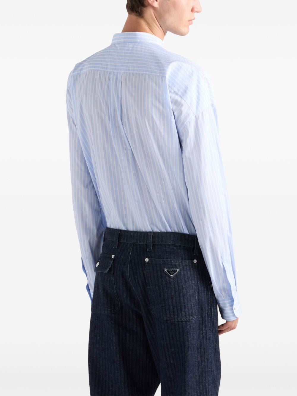 Prada Men Striped Shirt PRADA