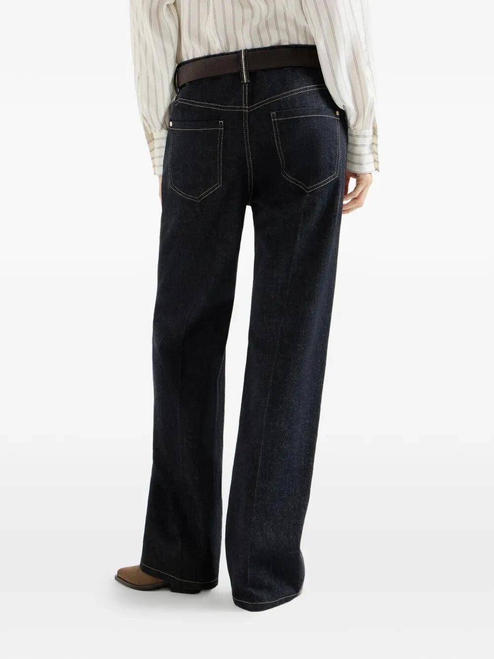 Brunello Cucinelli Women Denim Pants BRUNELLO CUCINELLI