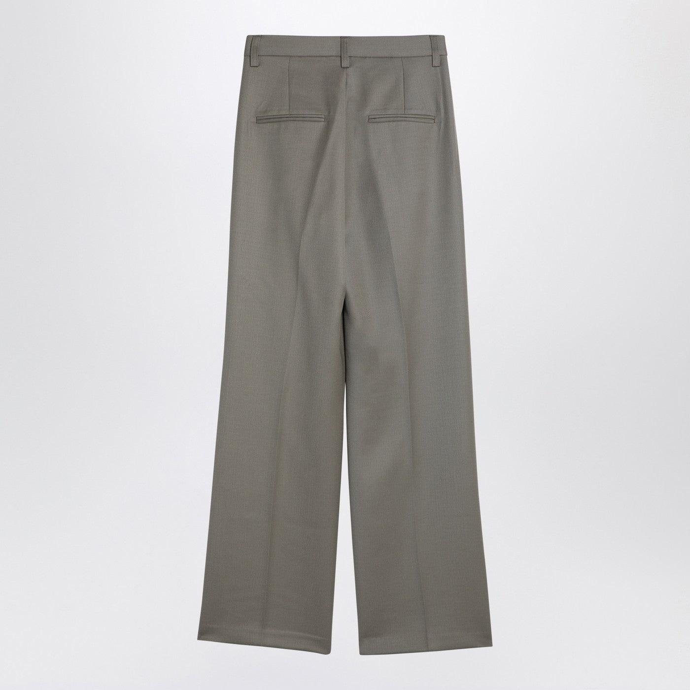 Anine Bing Khaki Wool Trousers Women ANINE BING