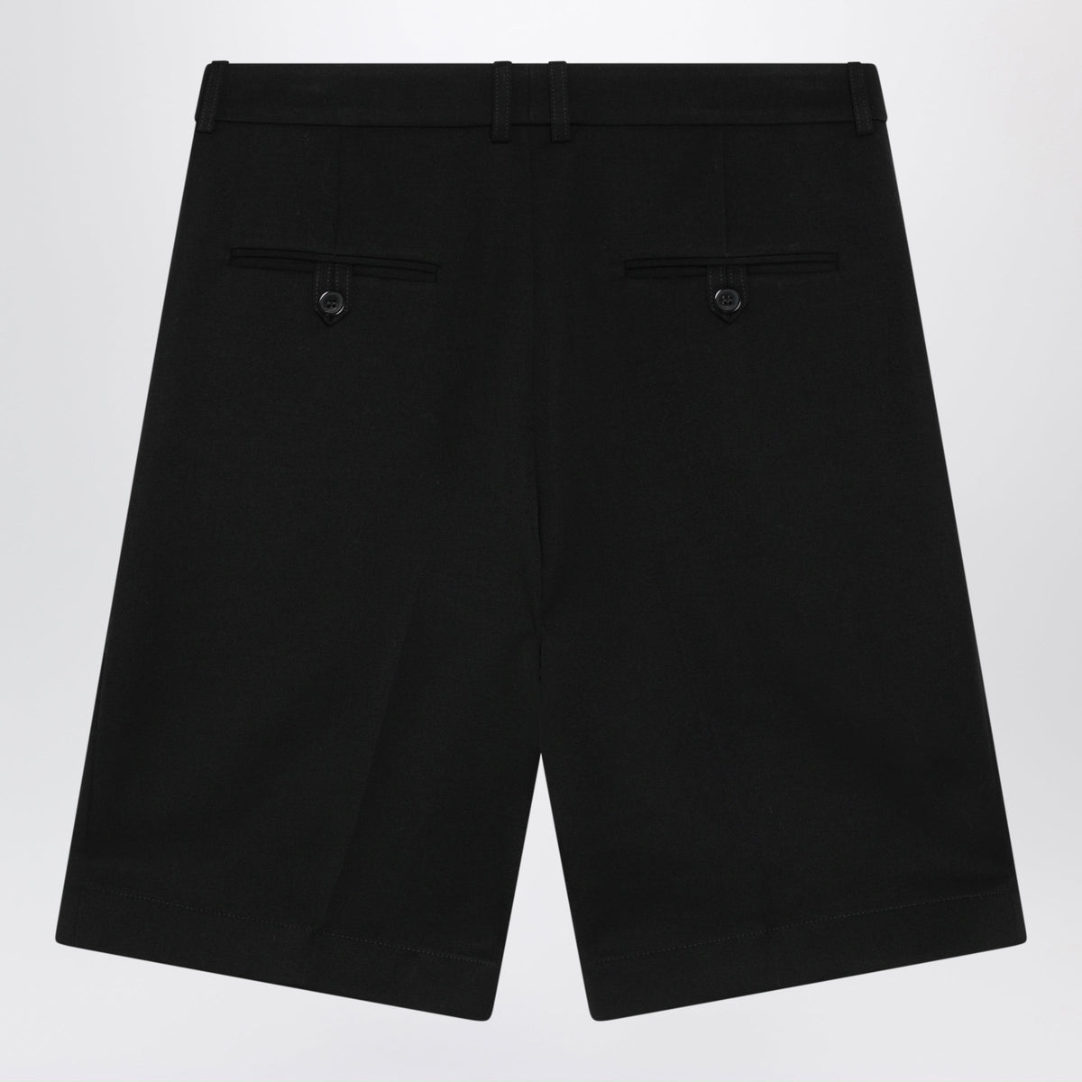 Saint Laurent Tailored Black Wool Bermuda Shorts Women SAINT LAURENT