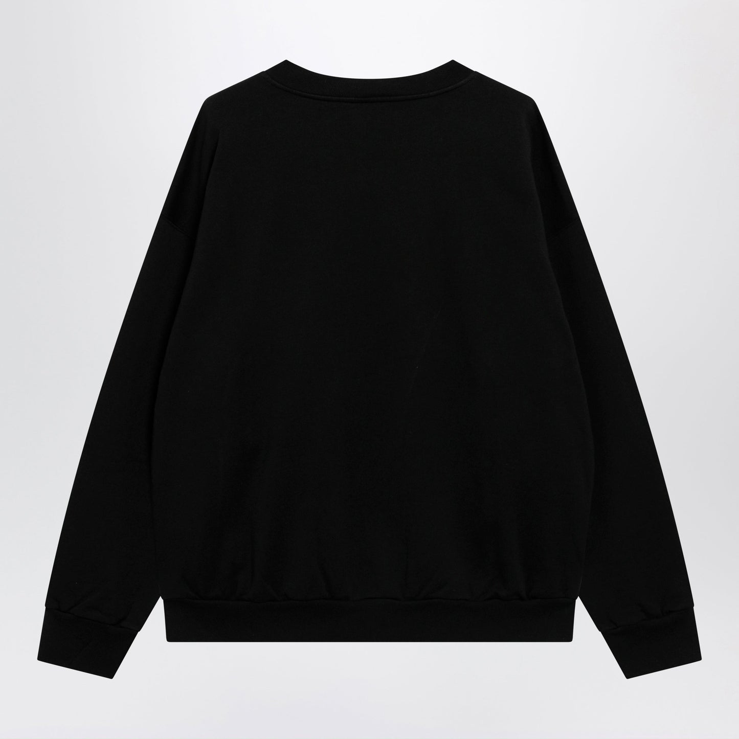 Balenciaga Black Sweatshirt With Logo Print Men BALENCIAGA