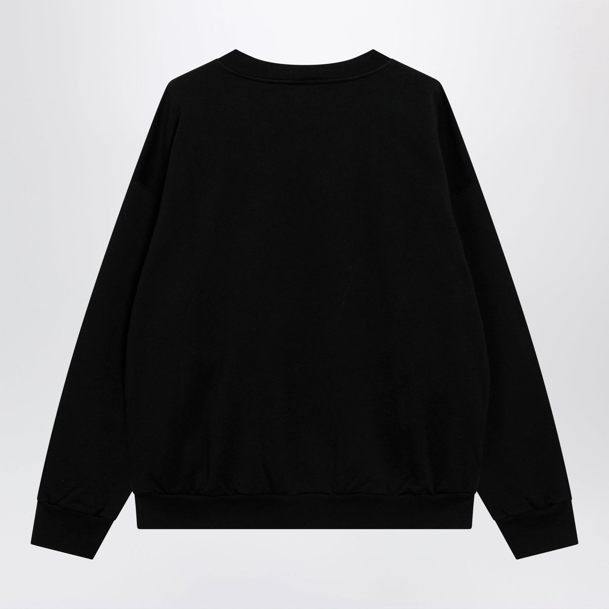 Balenciaga Black Sweatshirt With Logo Print Men BALENCIAGA