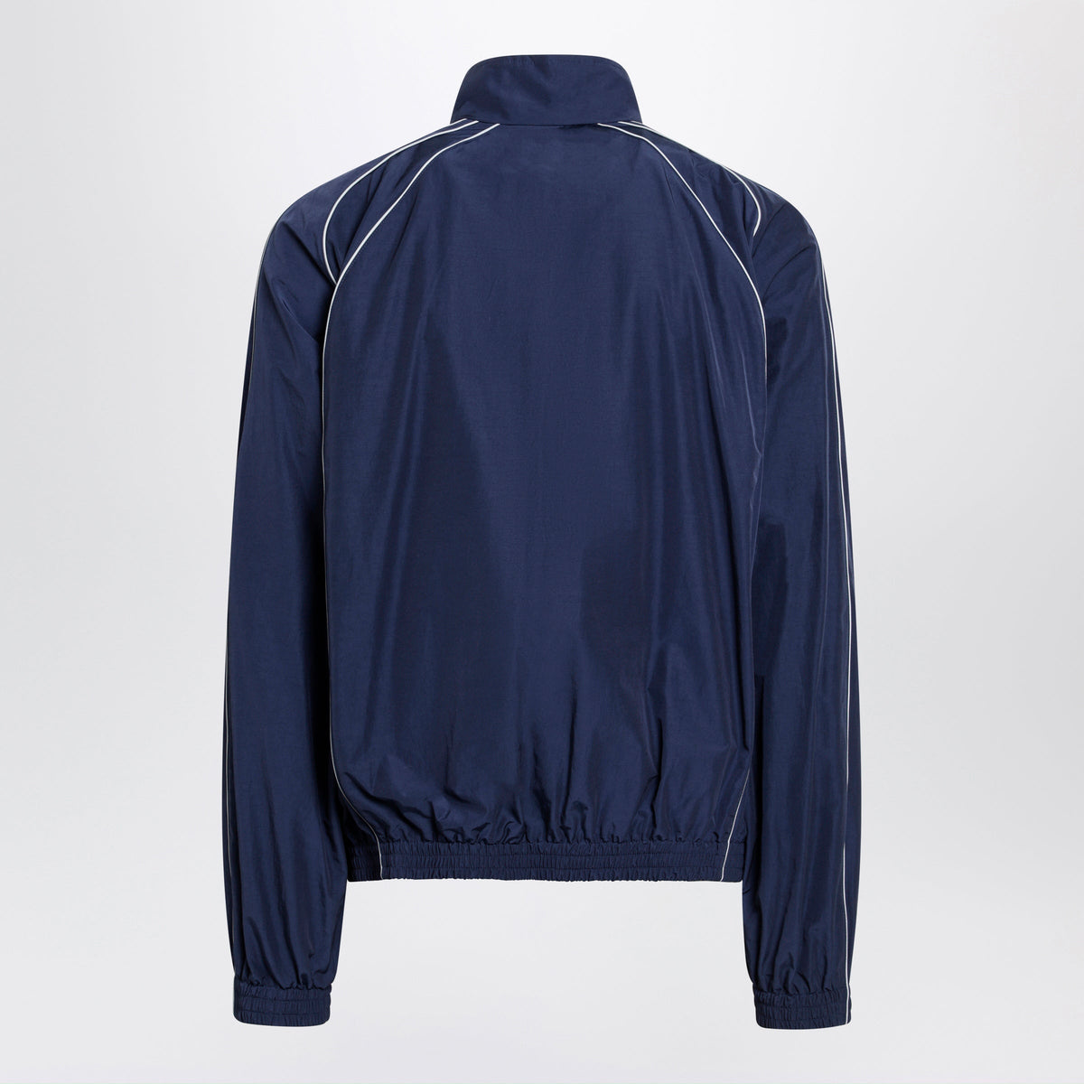 Balenciaga Bodies Track Jacket In Dark Navy Poplin Men BALENCIAGA