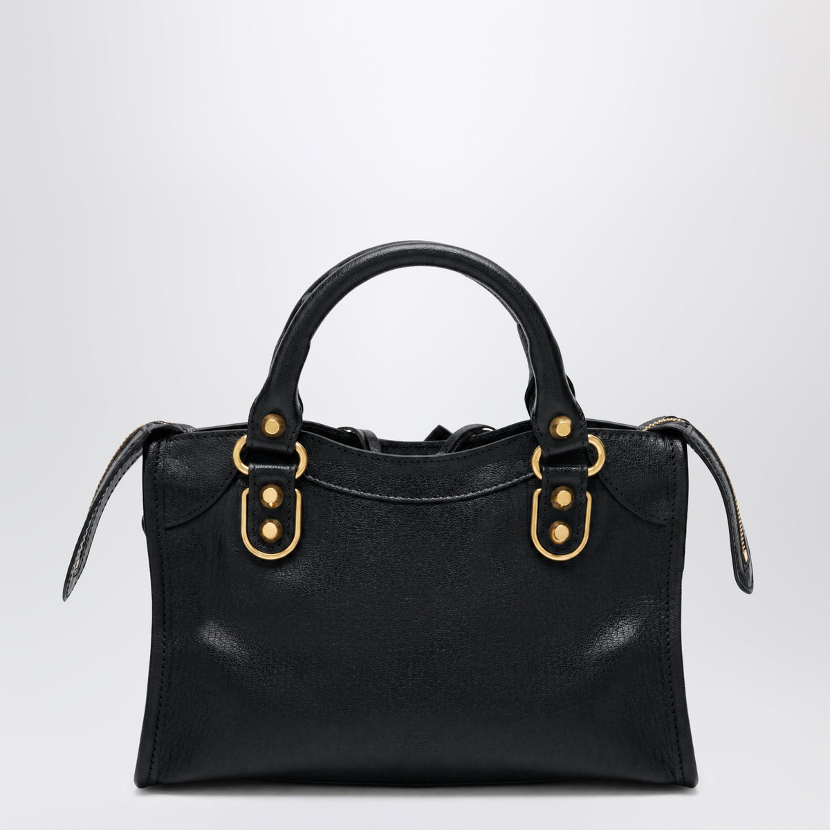 Balenciaga Le City Uptown Mini Bag In Soft Black Leather Women BALENCIAGA
