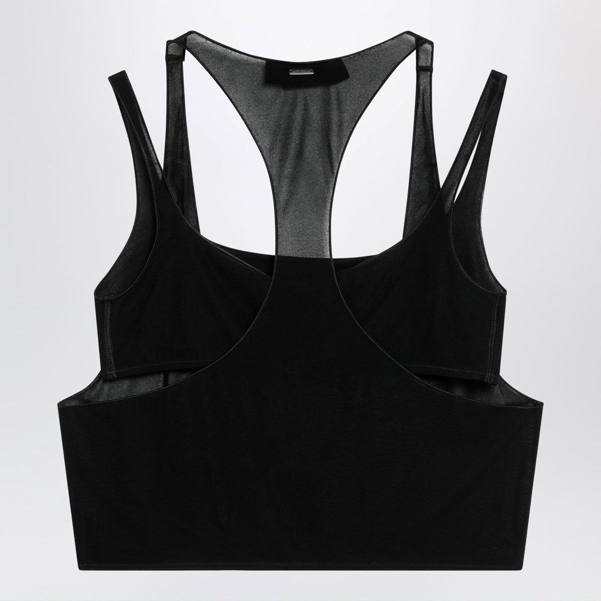 Gucci Black Lightweight Crãªpe Jersey Bralette Set Women GUCCI