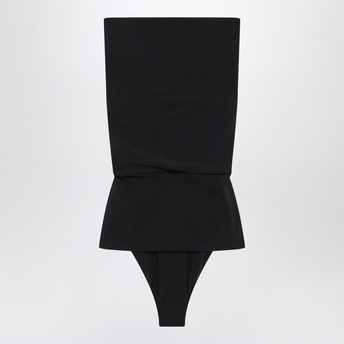Saint Laurent Strapless Black Cut-Out One-Piece Swimsuit Women SAINT LAURENT