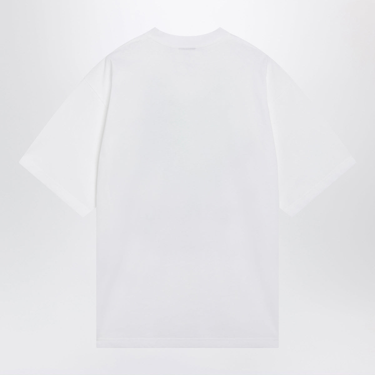 Balenciaga The Window T-Shirt In White Cotton Jersey Women
