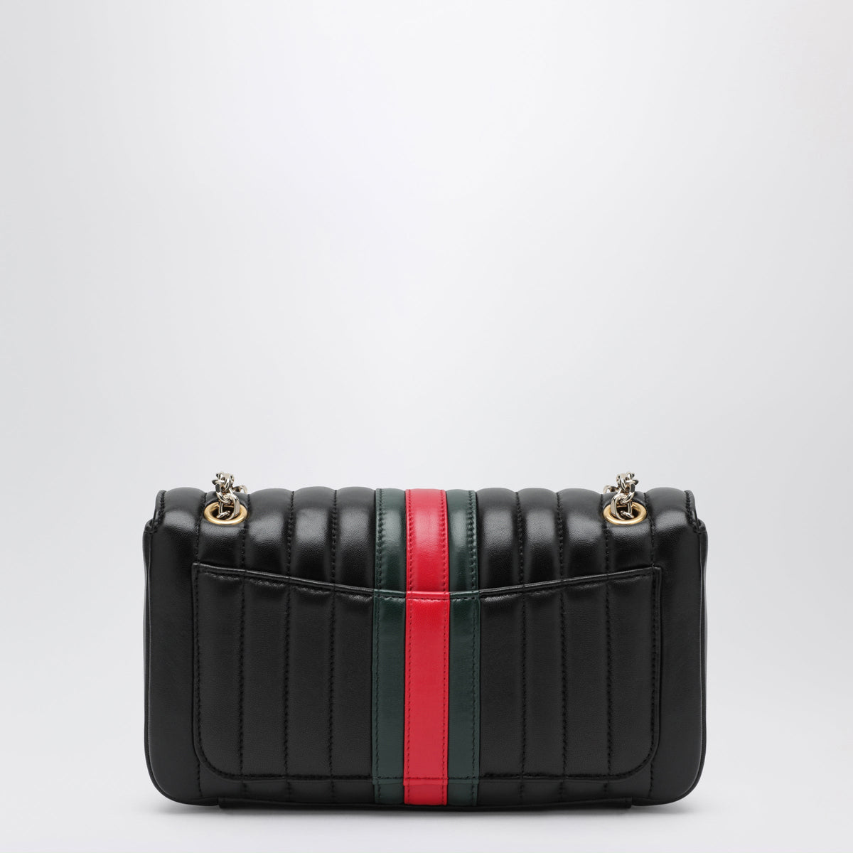 Gucci Jetset Gg Marmont Black Nappa Shoulder Bag Women GUCCI